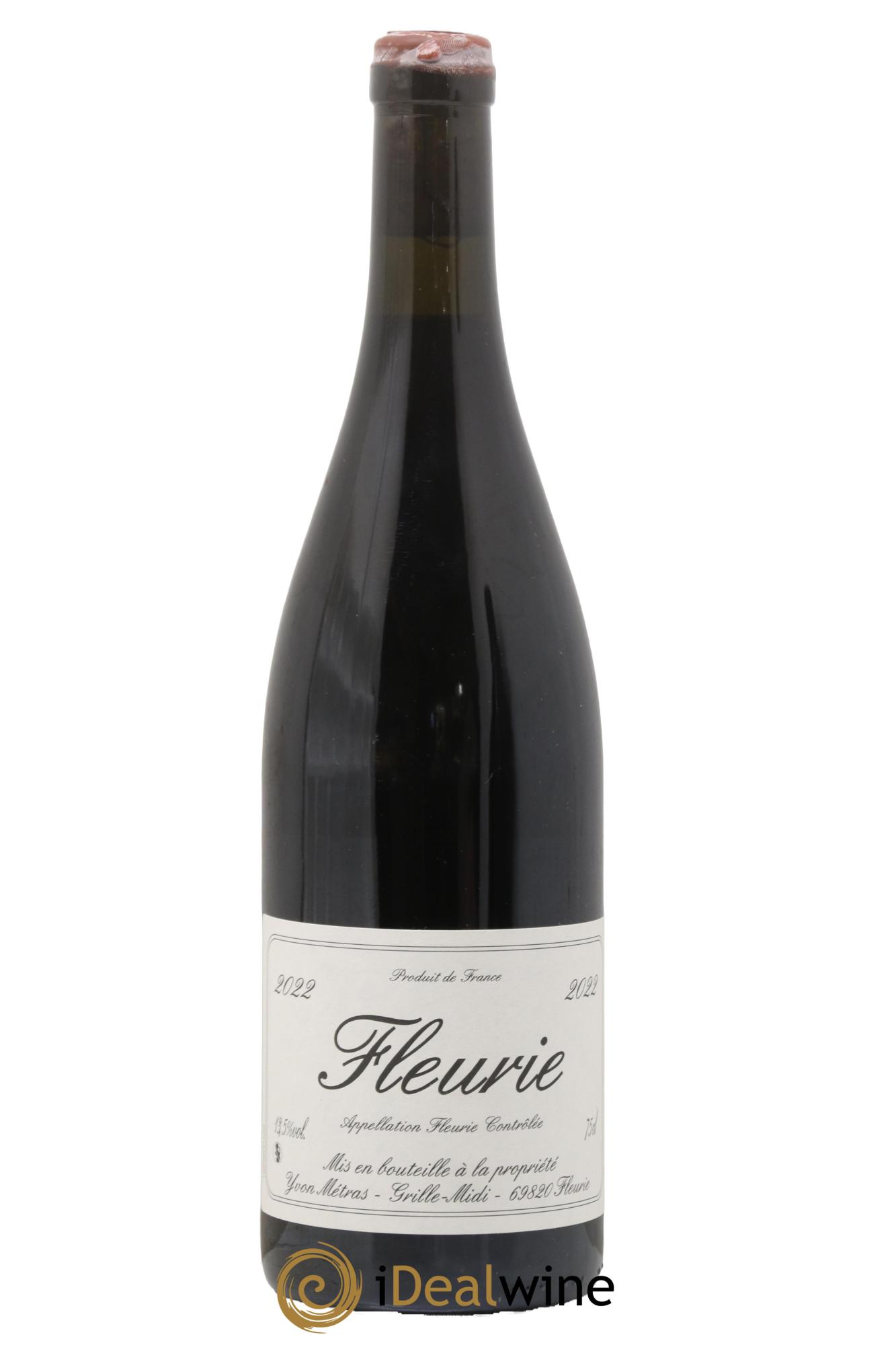 Fleurie Yvon Métras 2022 - Posten von 1 Flasche - 0