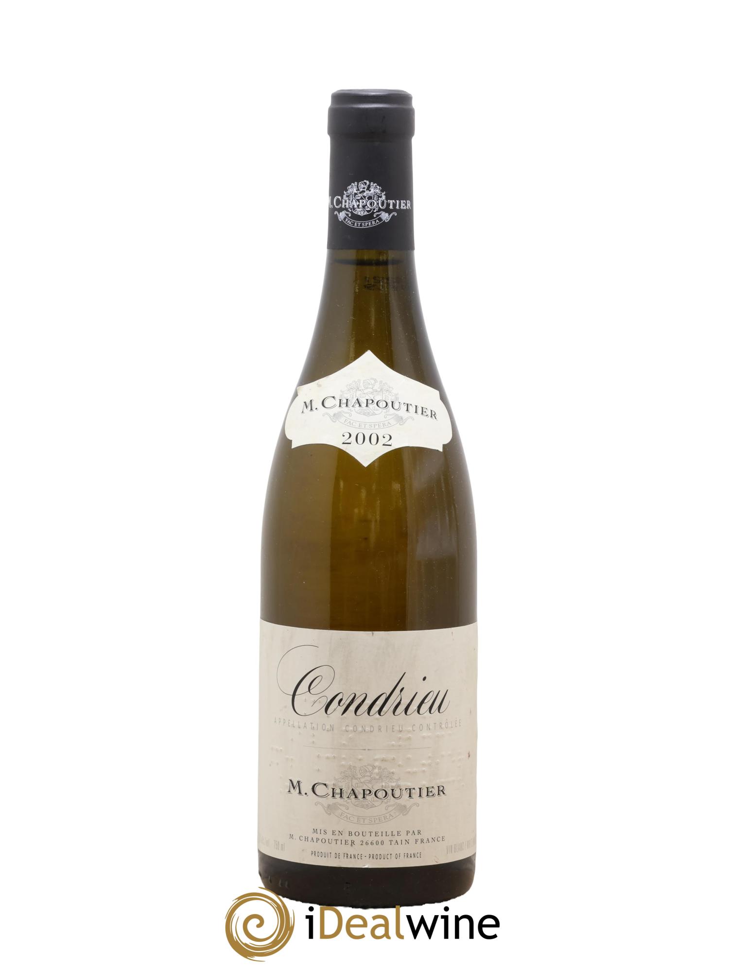 Condrieu Chapoutier 2002 - Lotto di 1 bottiglia - 0