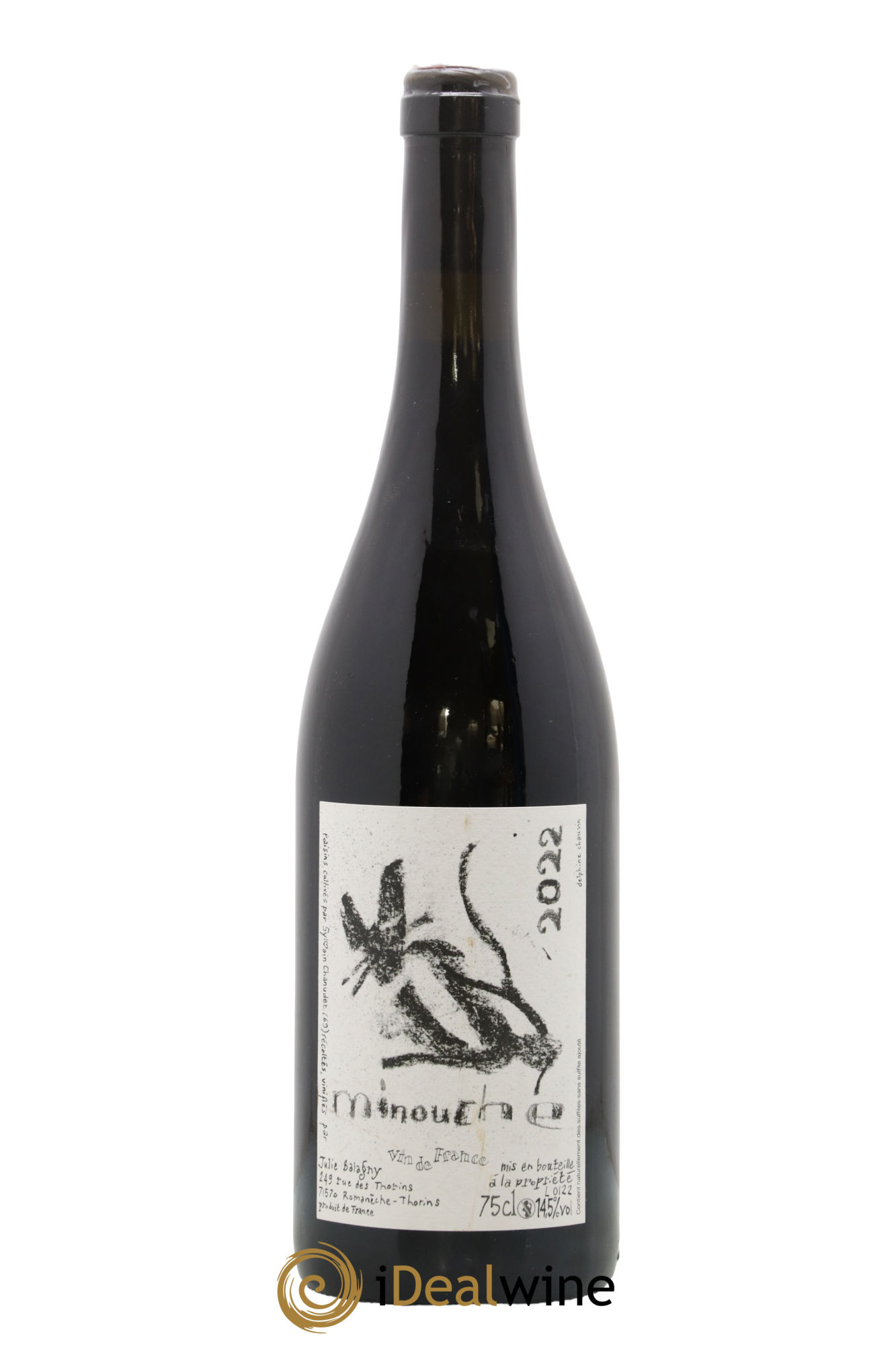 Vin de France Minouche Julie Balagny 2022 - Lot de 1 bouteille - 0
