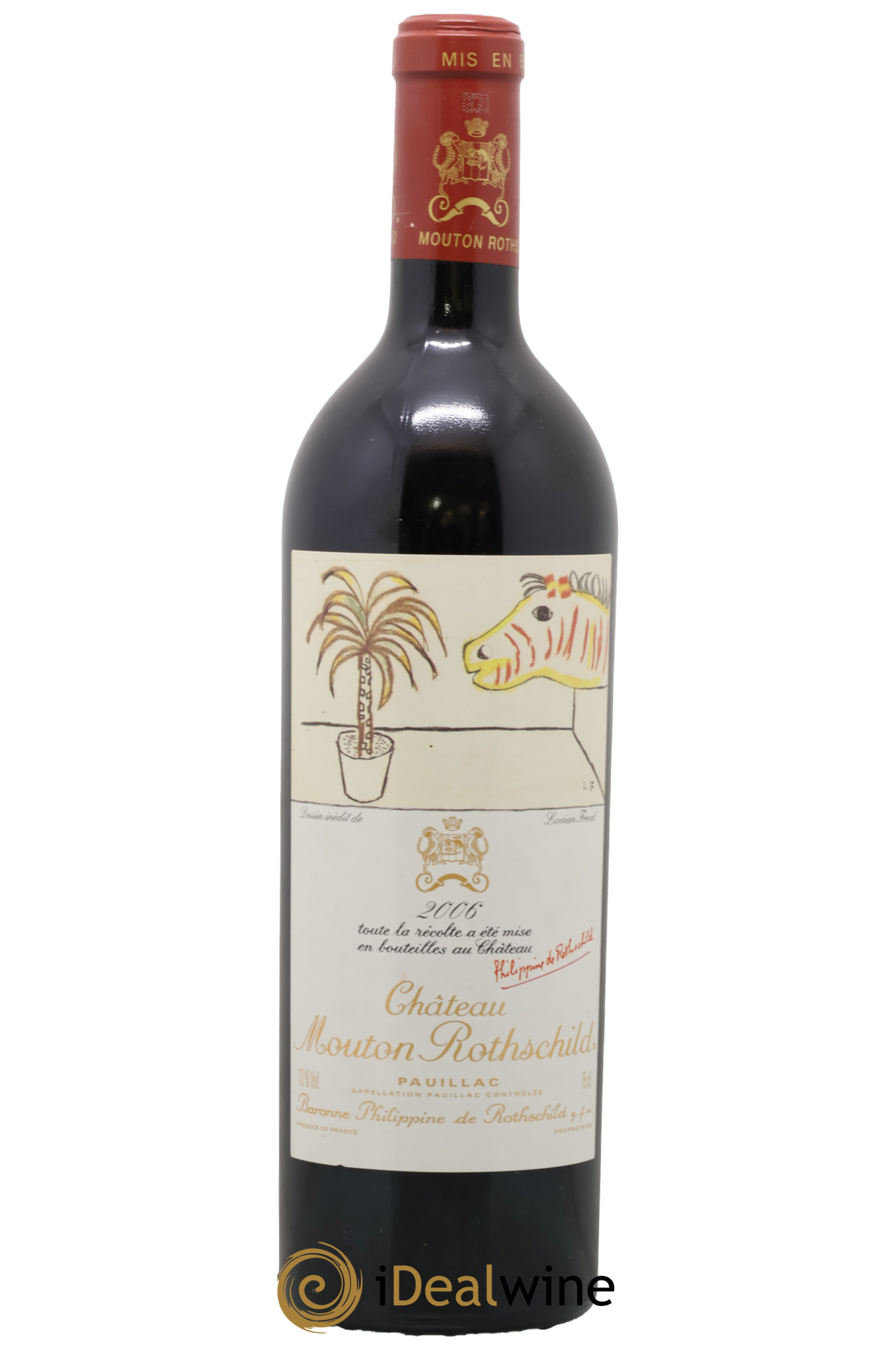 Château Mouton Rothschild 1er Grand Cru Classé 2006 - Posten von 1 Flasche - 0