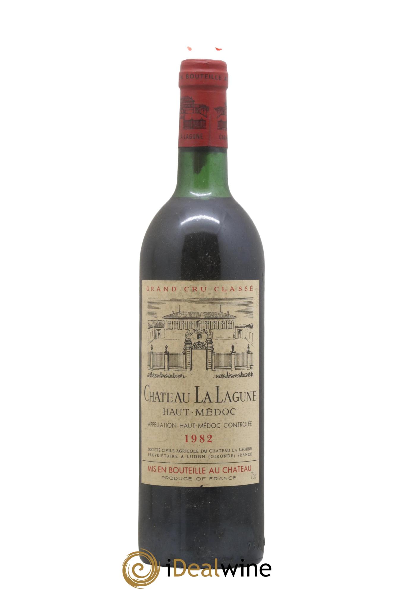 Château la Lagune 3ème Grand Cru Classé 1982 - Lot de 1 bouteille - 0