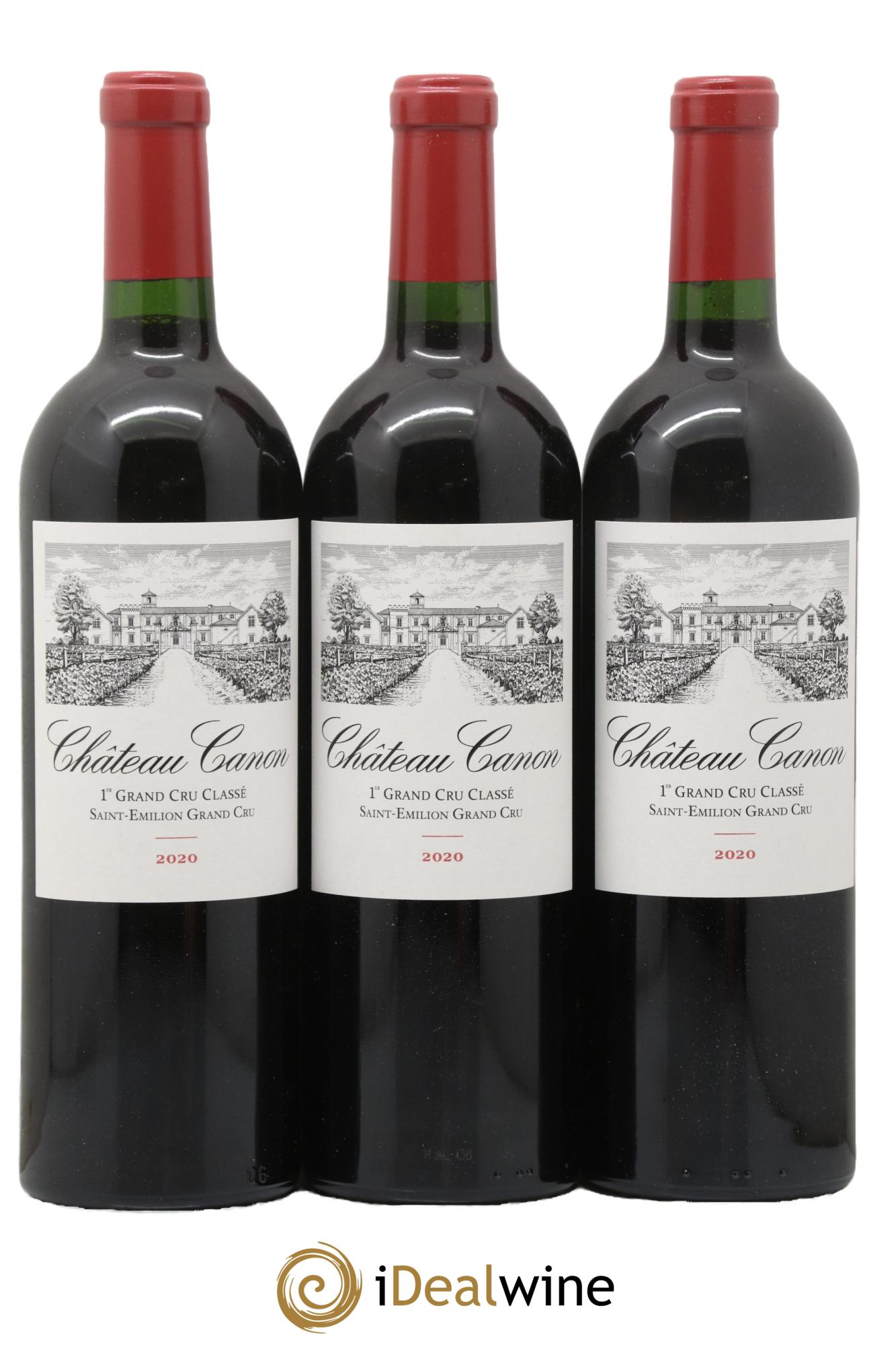 Château Canon 1er Grand Cru Classé B 2020 - Lot de 6 bouteilles - 3