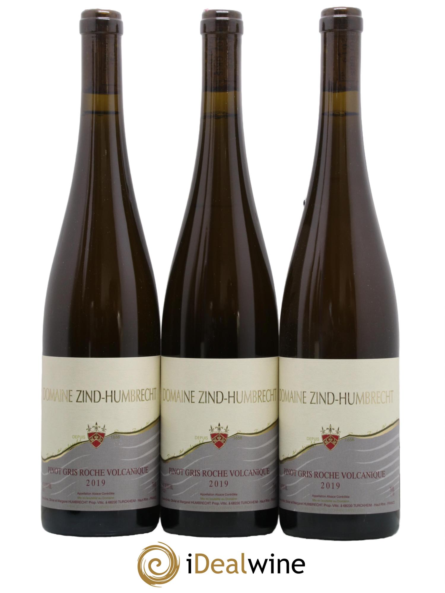 Alsace Pinot Gris Roche Volcanique Zind-Humbrecht (Domaine) 2019 - Lot de 6 bouteilles - 1