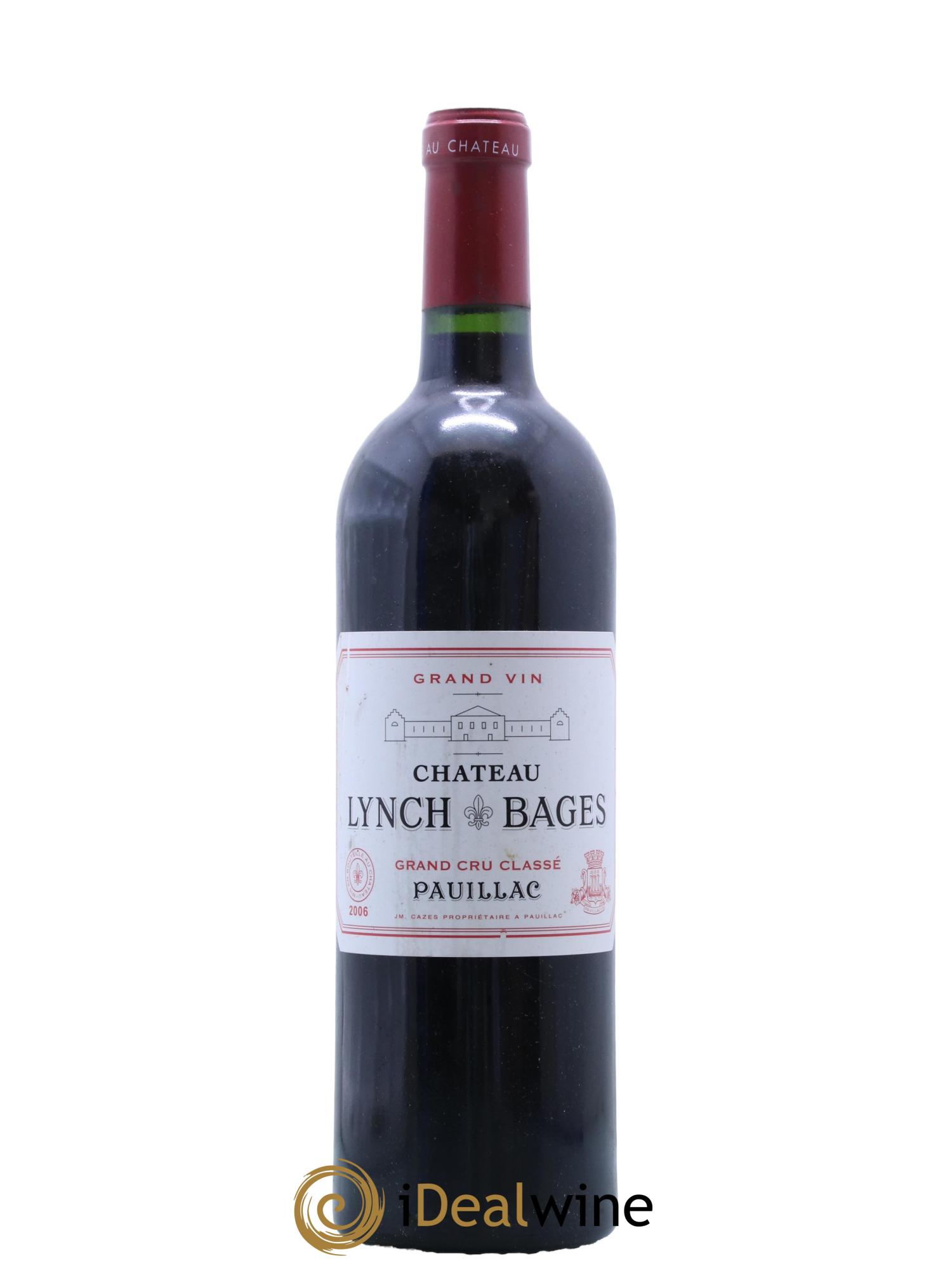 Château Lynch Bages 5ème Grand Cru Classé 2006 - Lot de 1 bouteille - 0