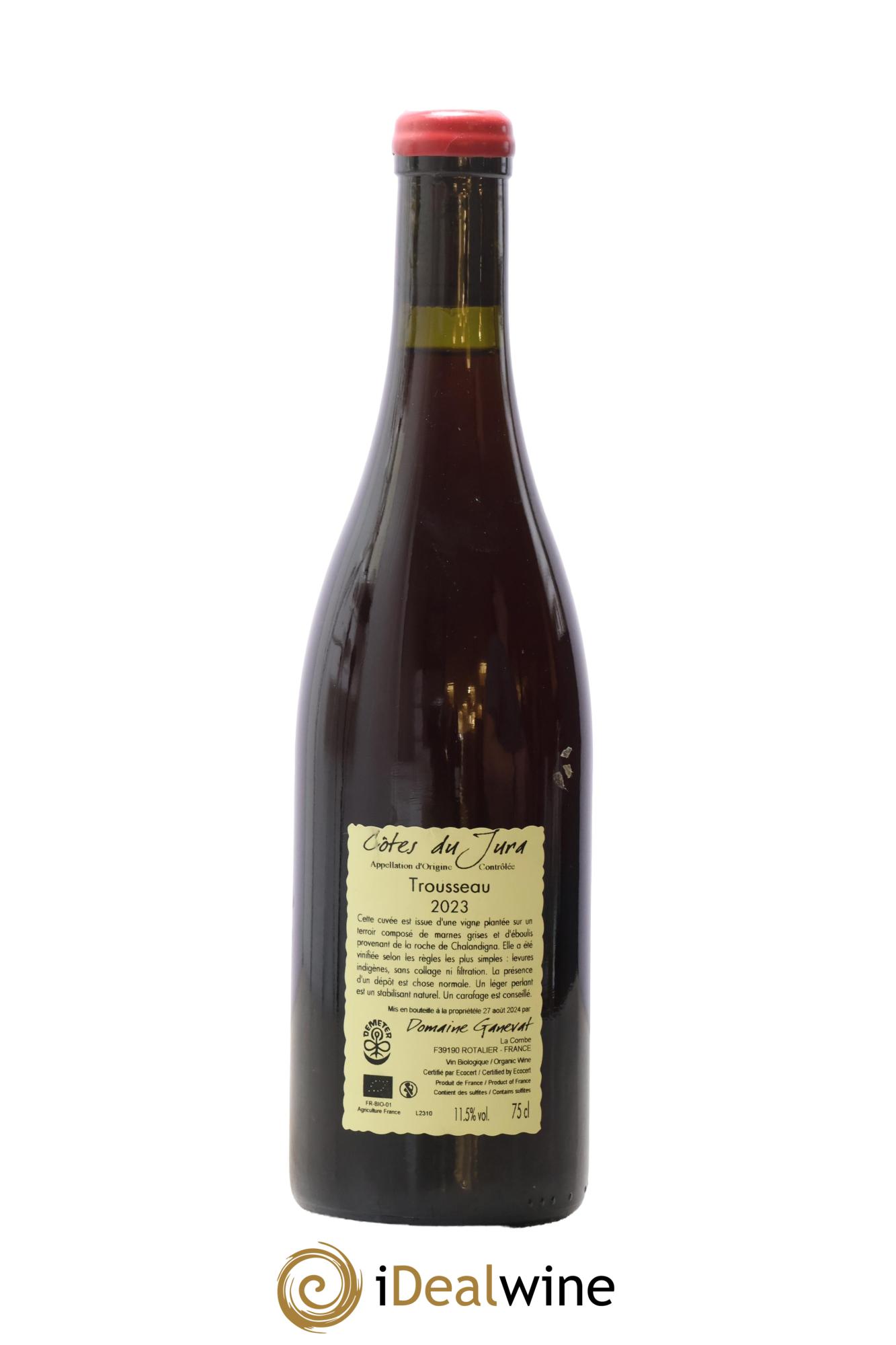 Côtes du Jura Plein Sud Jean-François Ganevat (Domaine) 2023 - Lotto di 1 bottiglia - 1