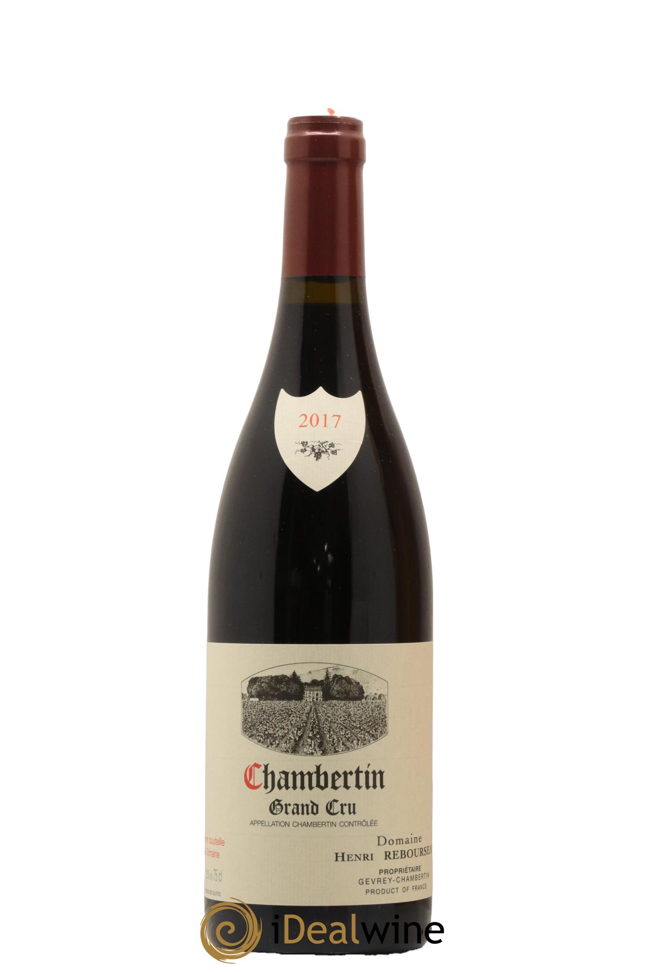 Chambertin Grand Cru Henri Rebourseau 2017 - Lot of 1 bottle - 1