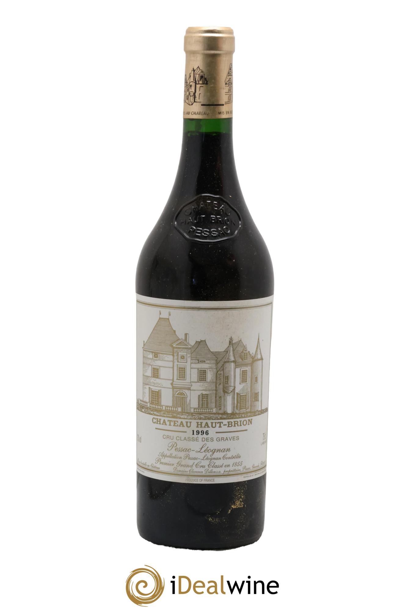Château Haut Brion 1er Grand Cru Classé 1996 - Posten von 1 Flasche - 0
