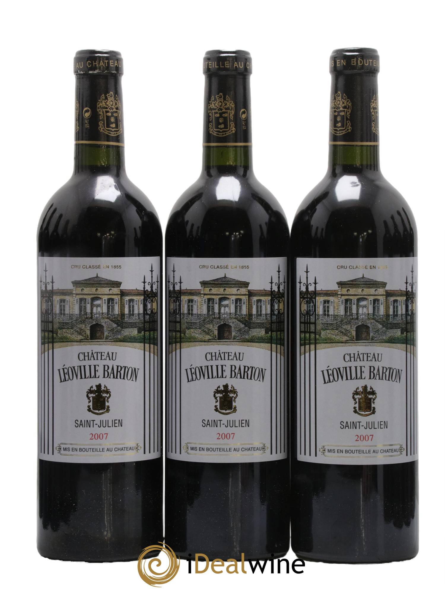 Château Léoville Barton 2ème Grand Cru Classé 2007 - Lotto di 12 bottiglie - 1