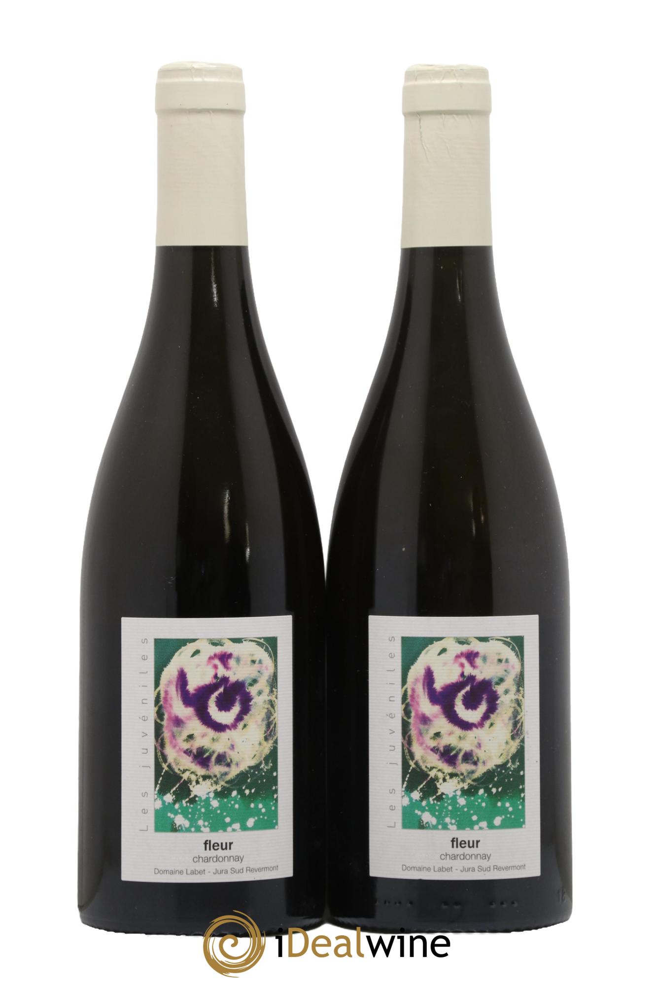 Côtes du Jura Chardonnay Fleur Romain - Julien - Charline Labet 2019 - Lot de 2 bouteilles - 0
