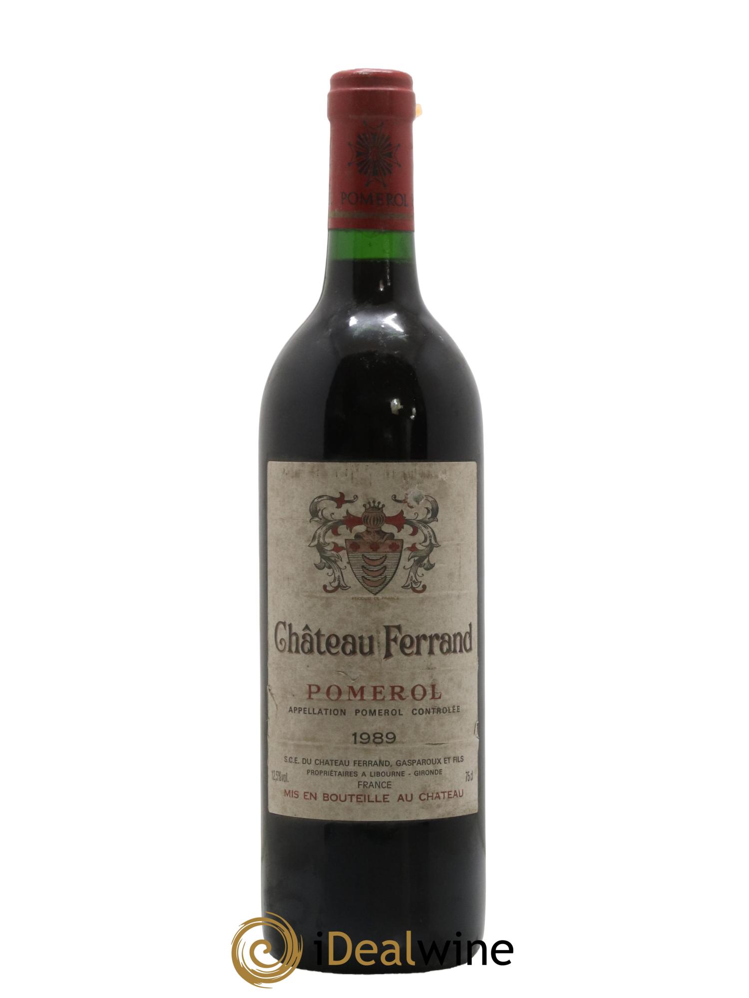 Château Ferrand 1989 - Lot de 1 bouteille - 0