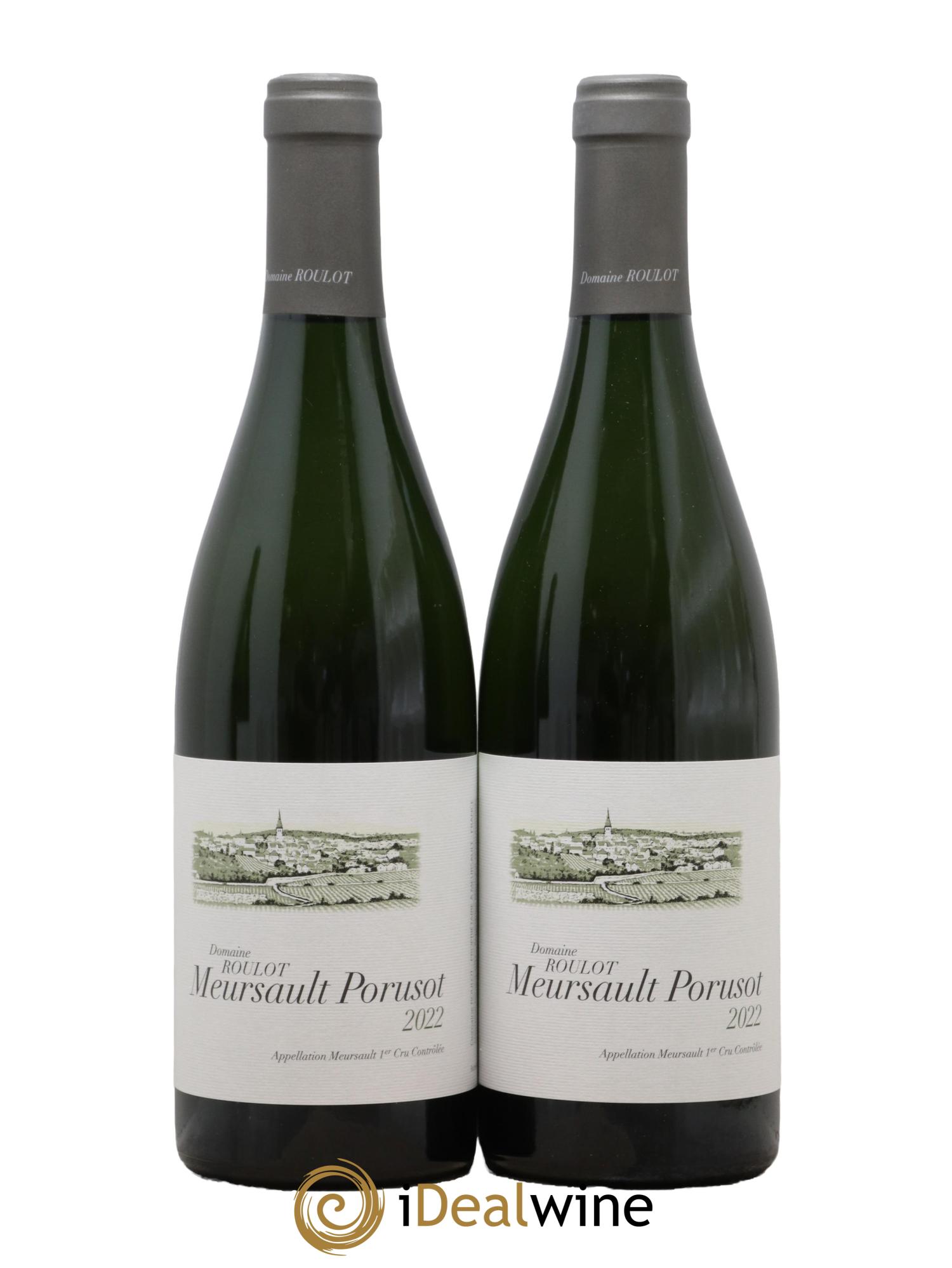 Meursault 1er Cru Le Porusot Roulot (Domaine) 2022 - Lot de 2 bouteilles - 0