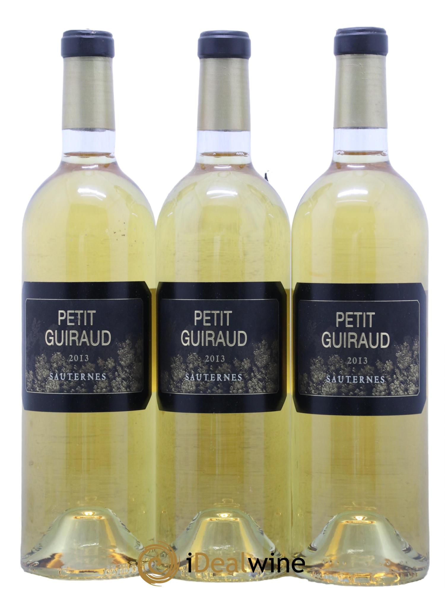 Sauternes Chateau Petit Guiraud 2013 - Lotto di 3 bottiglie - 0