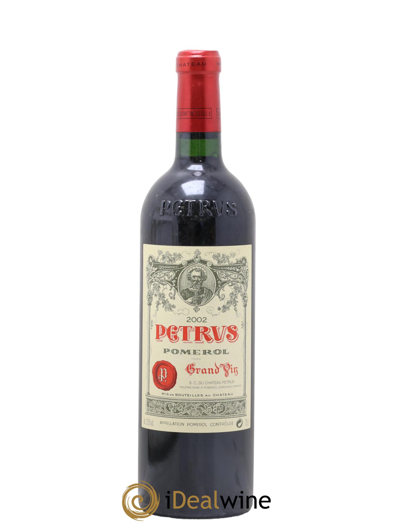 Petrus 2002 - Lot de 1 bouteille - 0