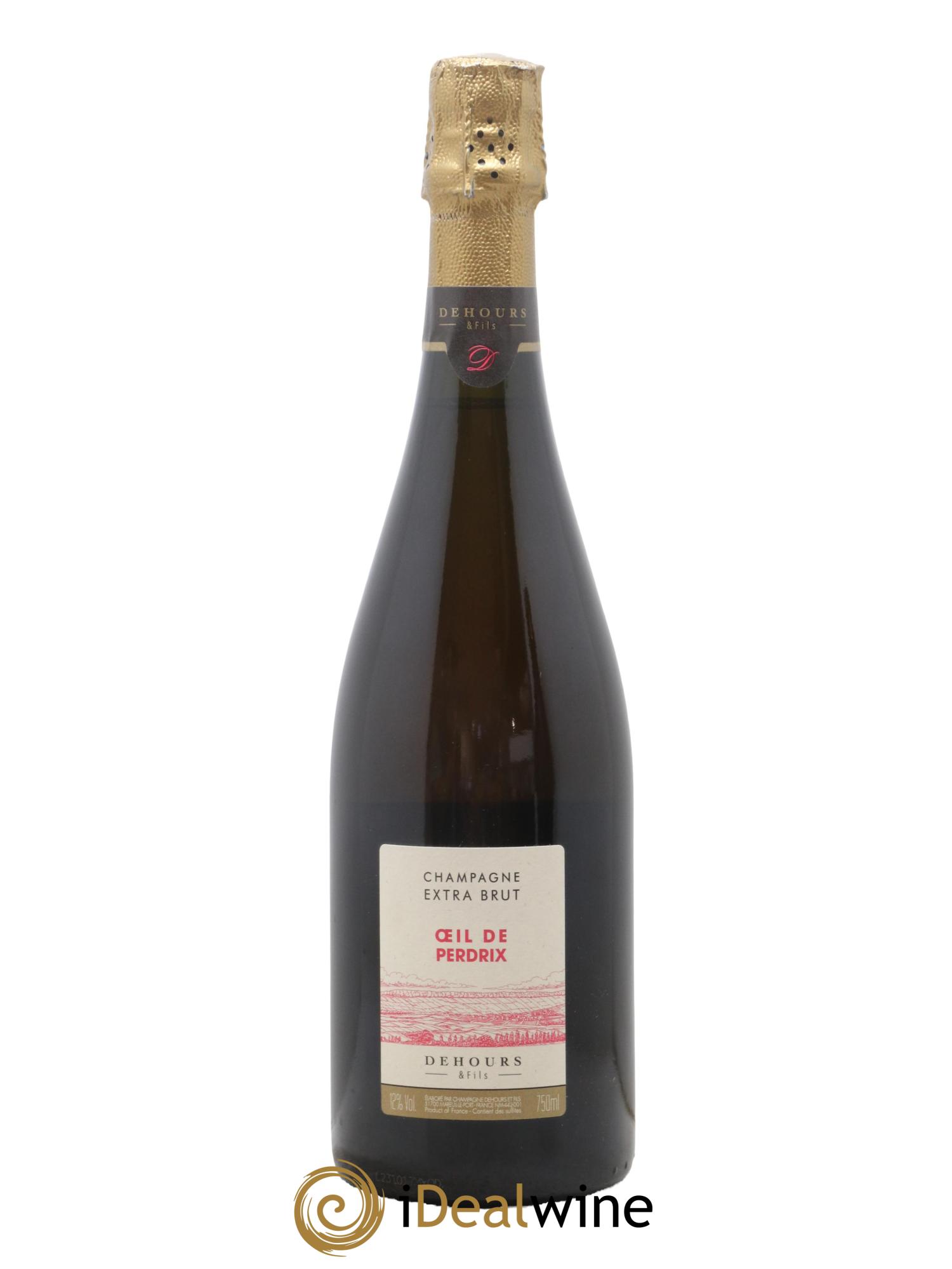 Oeil de Perdrix Rosé Extrat Brut Dehours & Fils - Posten von 1 Flasche - 0