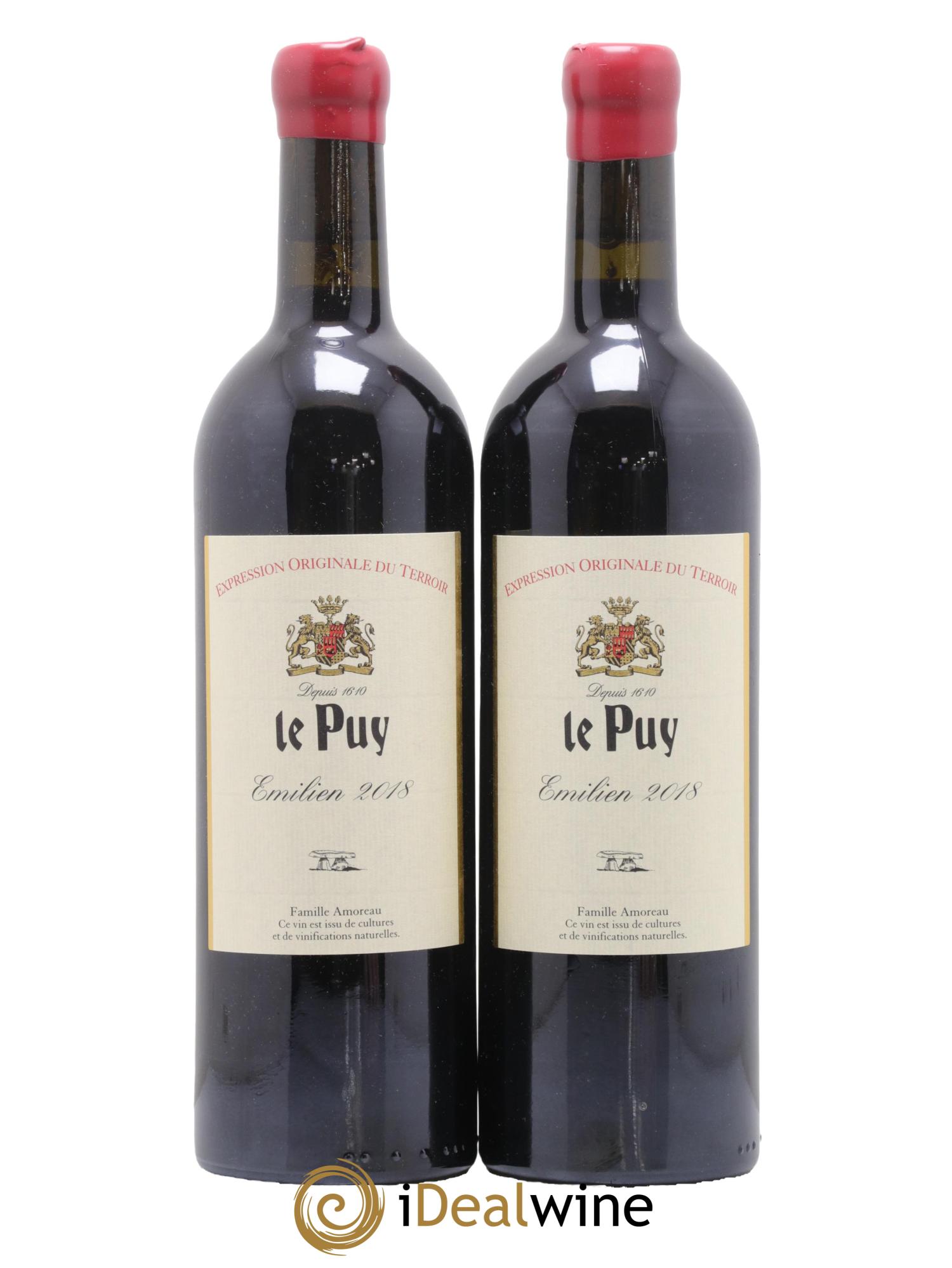 Le Puy - Cuvée Emilien 2018 - Lot de 2 bouteilles - 0