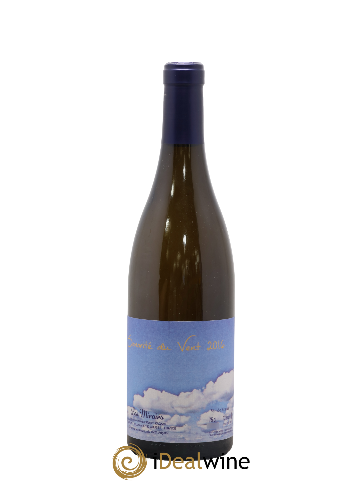 Vin de France Sonorité du vent Les saugettes Kenjiro Kagami - Domaine des Miroirs 2016 - Lot de 1 bouteille - 0