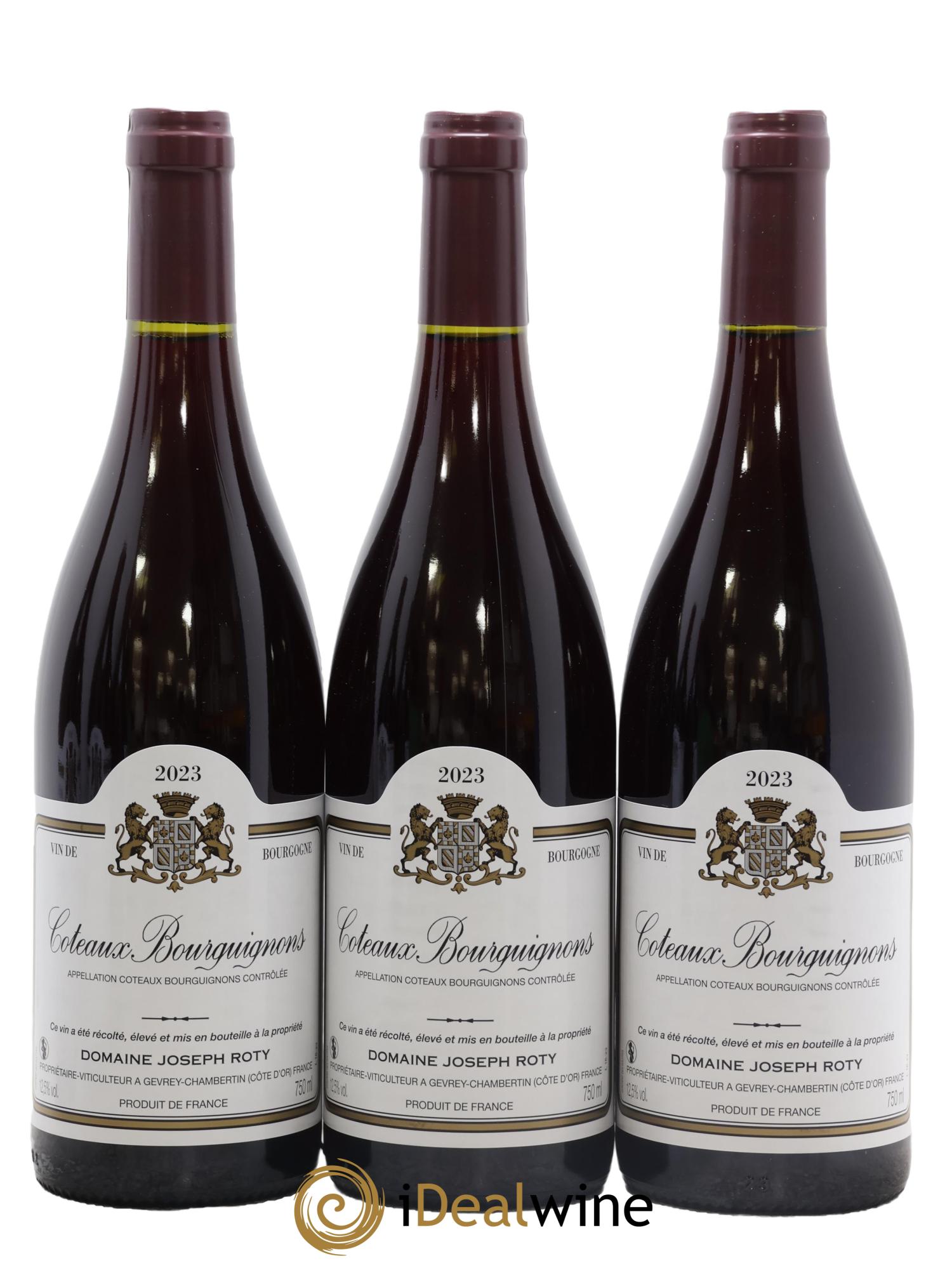 Coteaux Bourguignons Joseph Roty (Domaine) 2023 - Lot de 3 bouteilles - 0