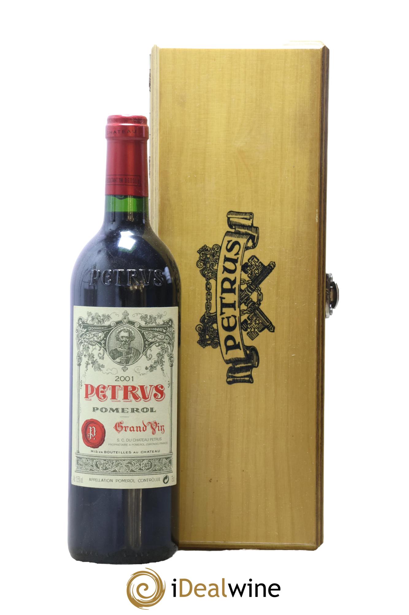Petrus 2001 - Lot de 1 bouteille - 0