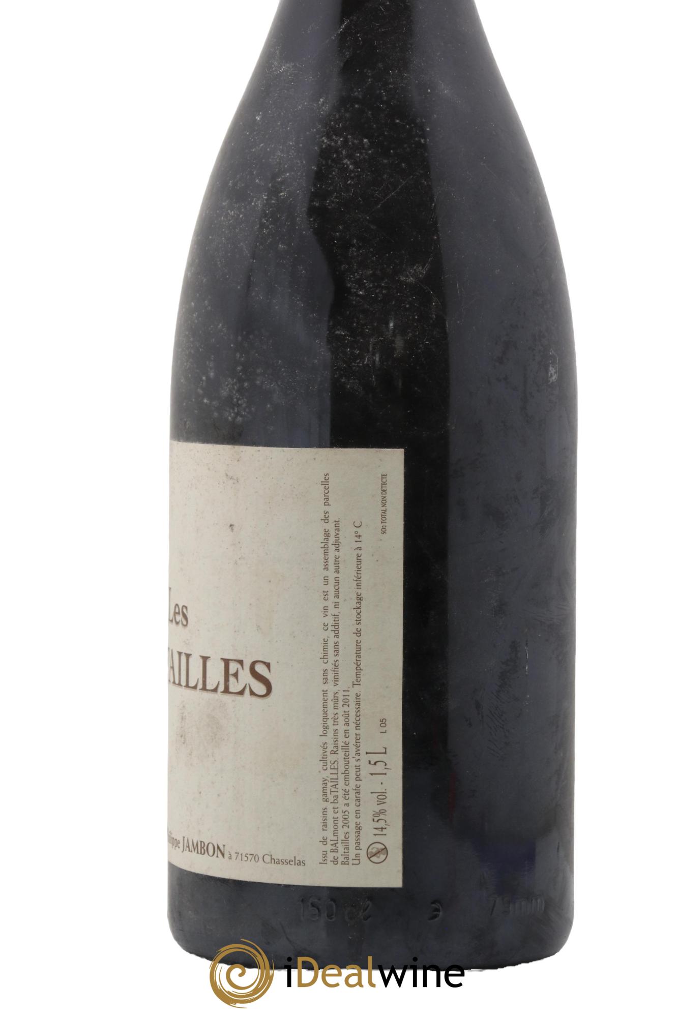 Vin de France Les Baltailles Philippe Jambon 2005 - Lot de 1 magnum - 1