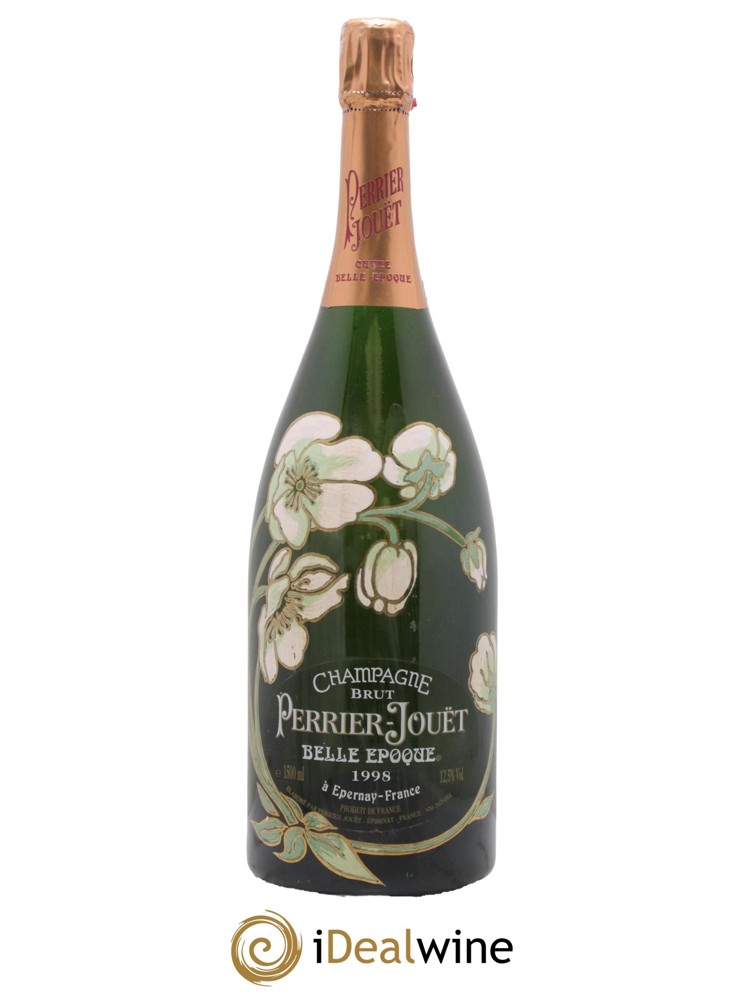 Cuvée Belle Epoque Brut Perrier-Jouët 1998 - Lotto di 1 magnum - 0
