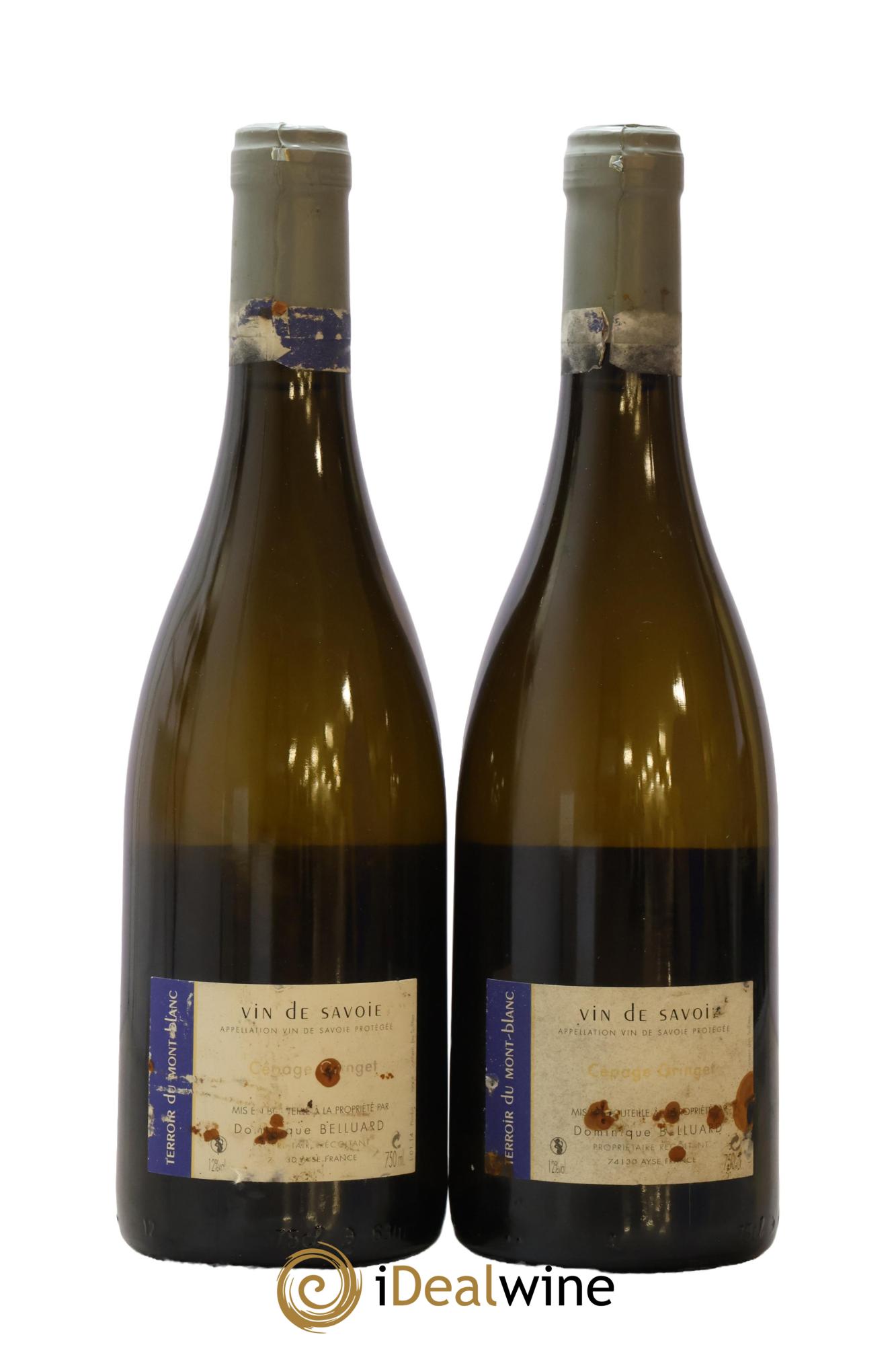 Vin de Savoie Les Alpes Domaine Belluard 2014 - Lot de 2 bouteilles - 1