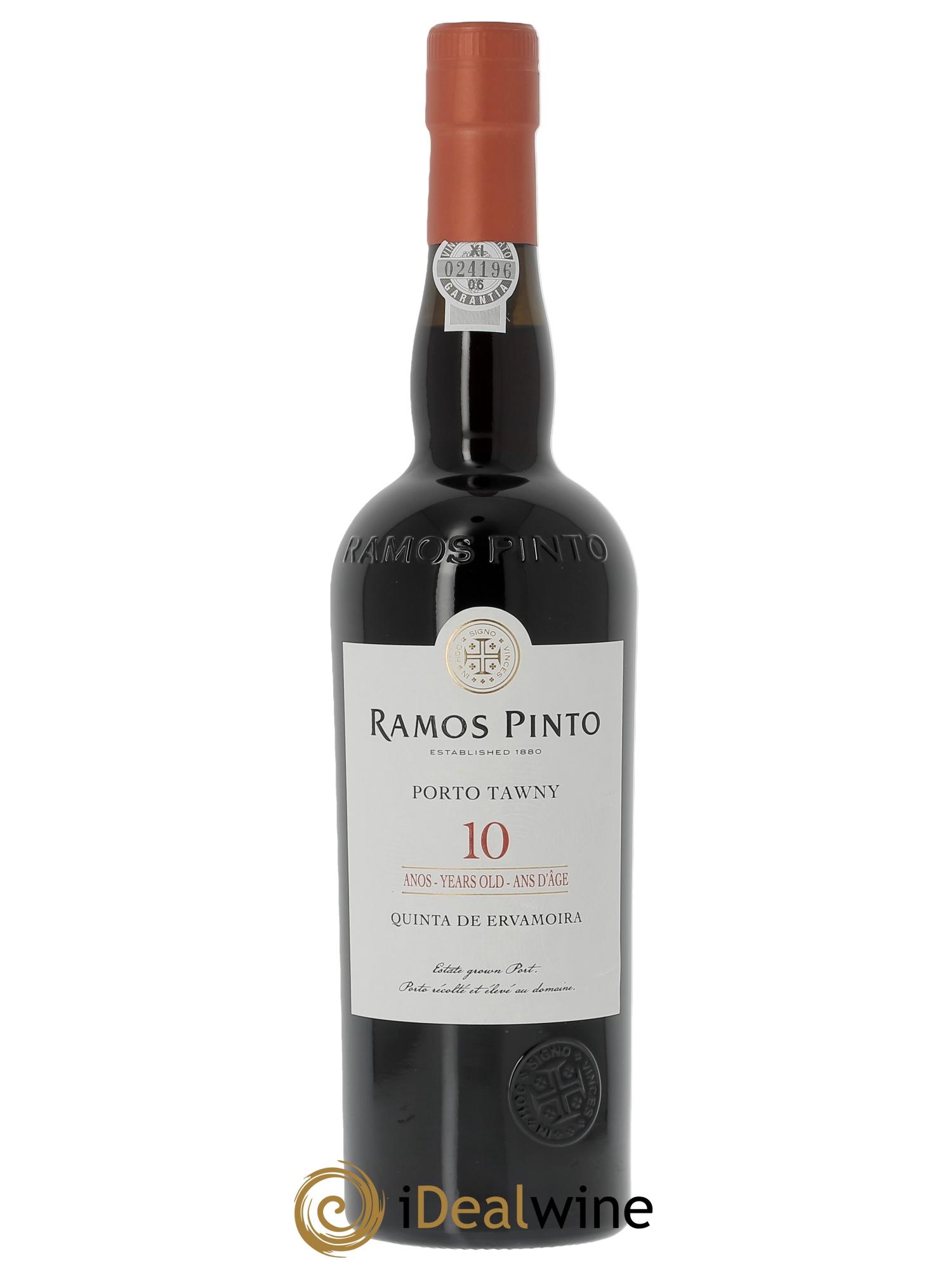 Porto Tawny 10 ans Quinta de Ervamoira Ramos Pinto  - Lot of 1 bottle - 1