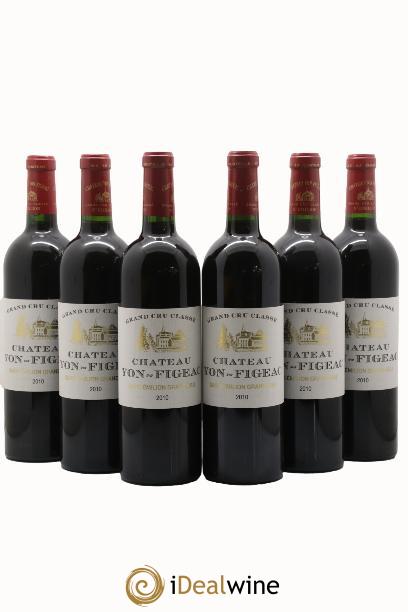 Château Yon Figeac Grand Cru Classé 2010 - Lot of 6 bottles - 0