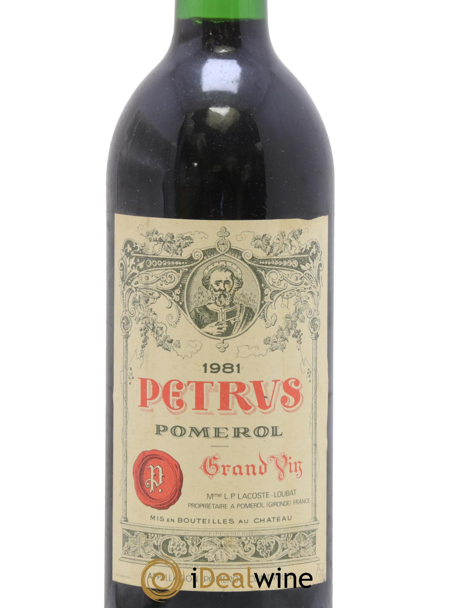 Petrus 1981 - Lot de 1 bouteille - 1