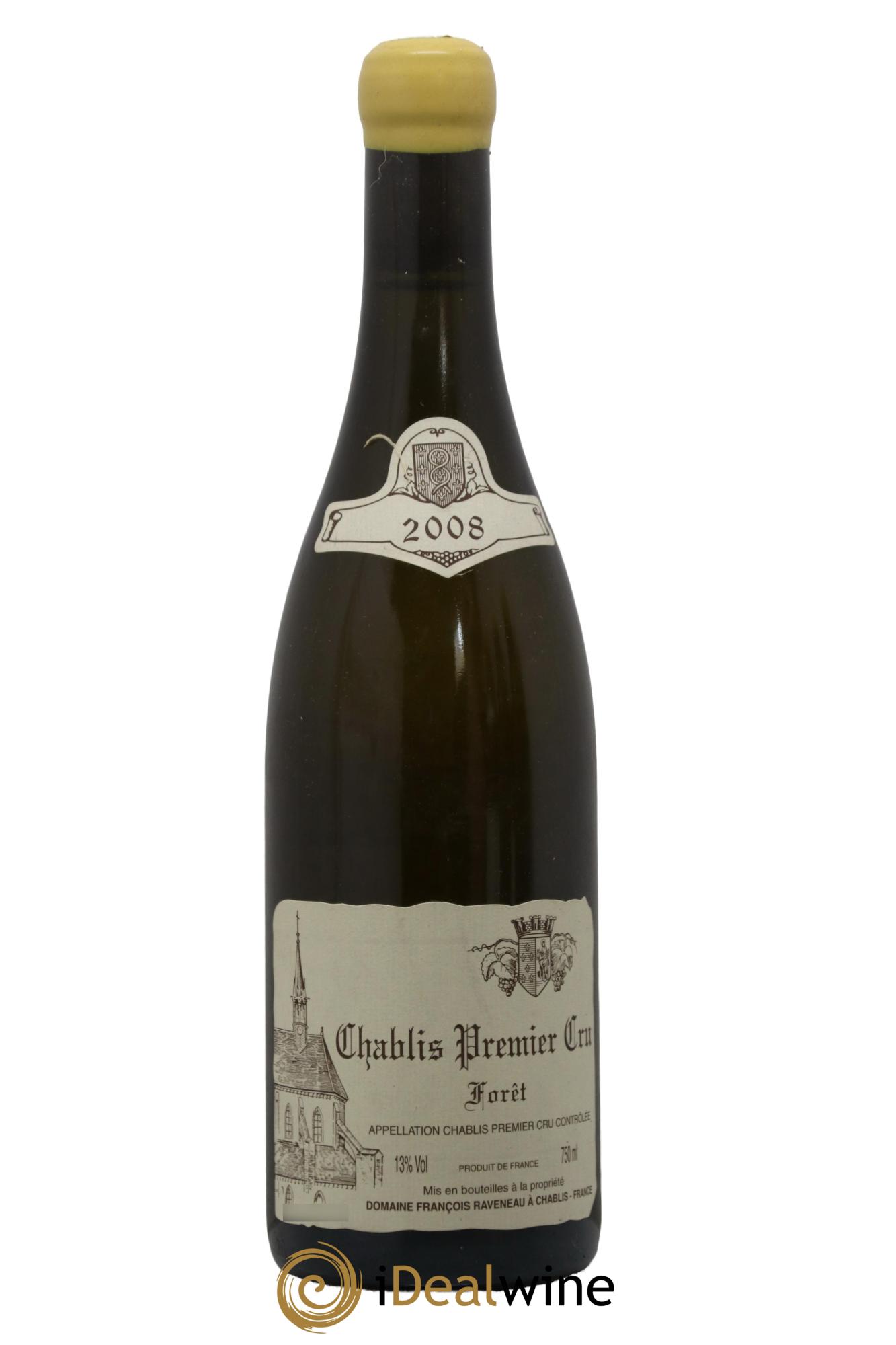 Chablis 1er Cru Forêt Raveneau (Domaine) 2008 - Posten von 1 Flasche - 0