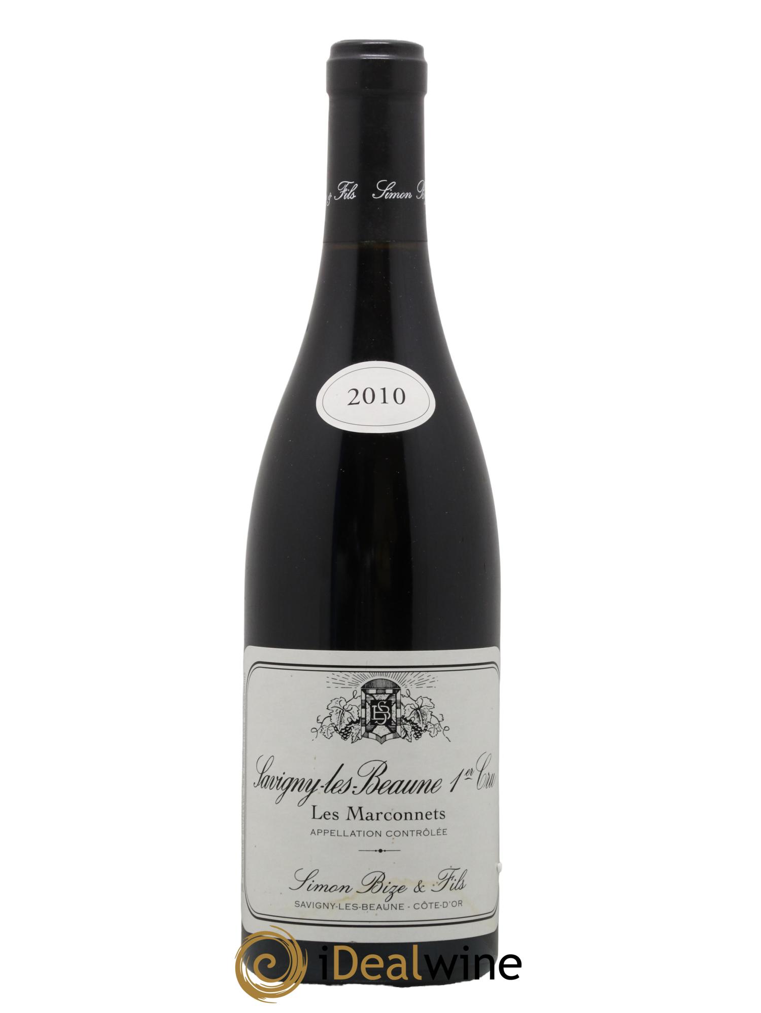Savigny-lès-Beaune 1er Cru Les Marconnets Simon Bize & Fils 2010 - Lot de 1 bouteille - 0