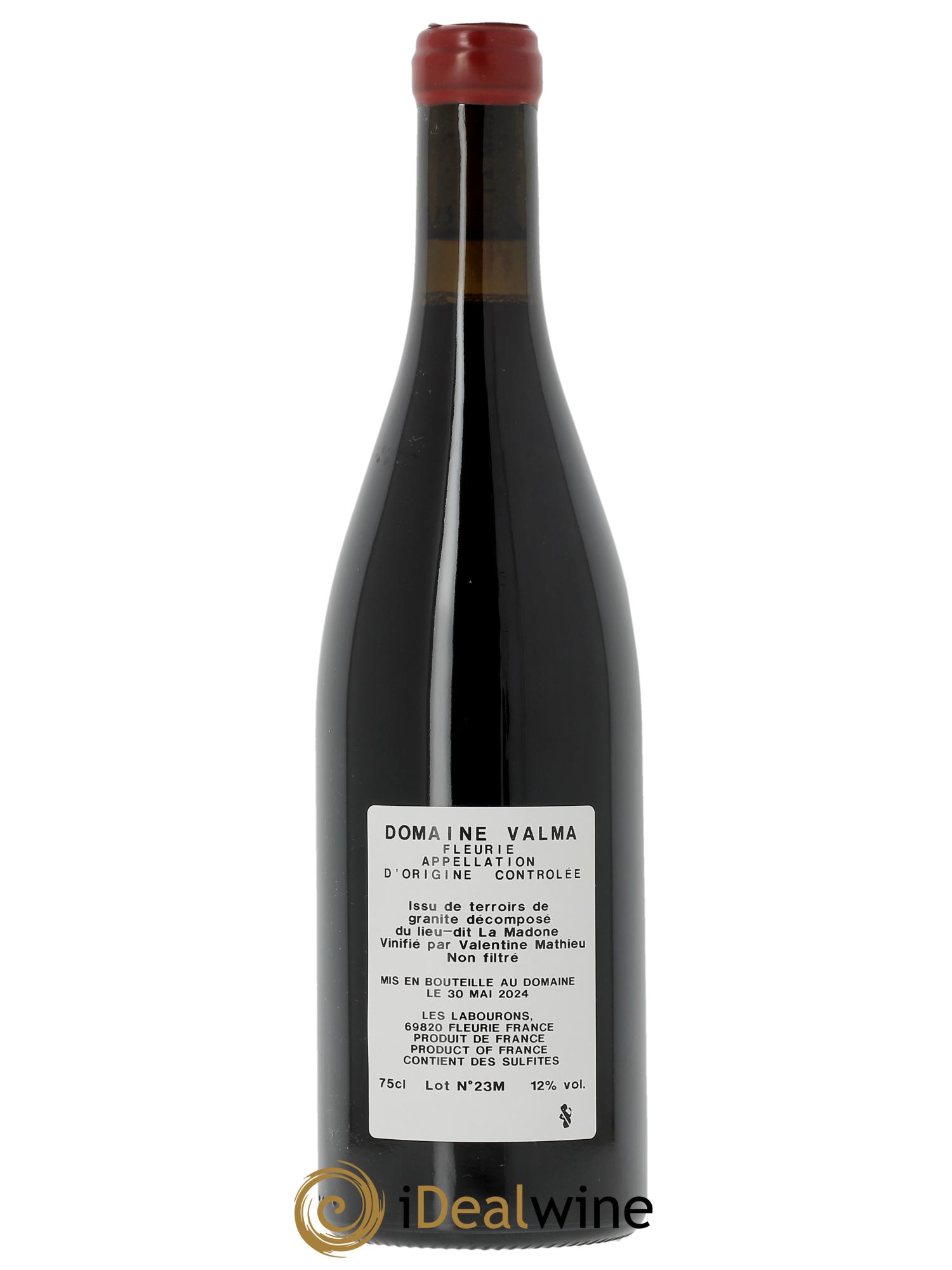 Fleurie La Madone Domaine Valma  2023 - Lot de 1 bouteille - 1