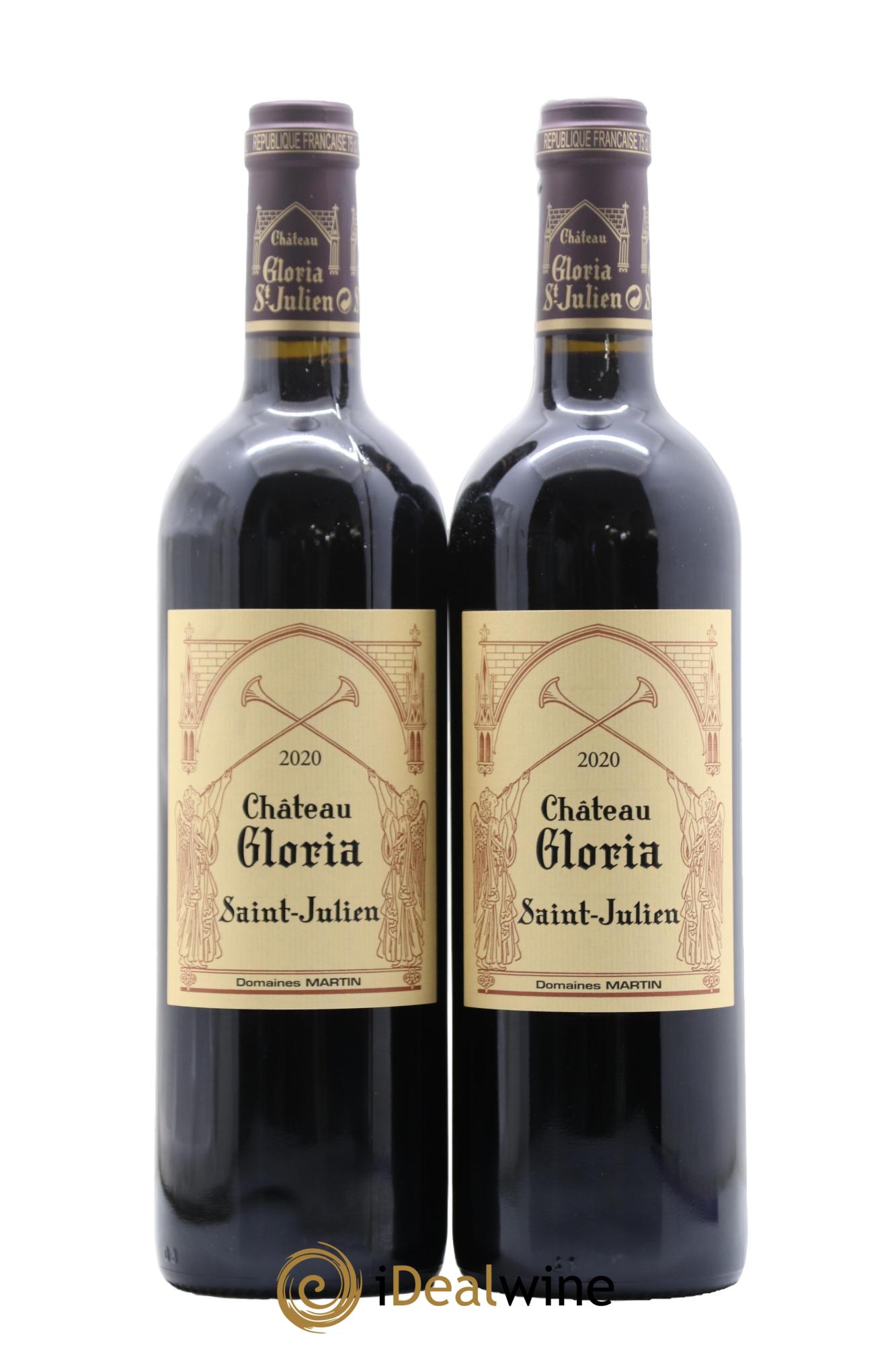 Château Gloria 2020 - Lot de 2 bouteilles - 0