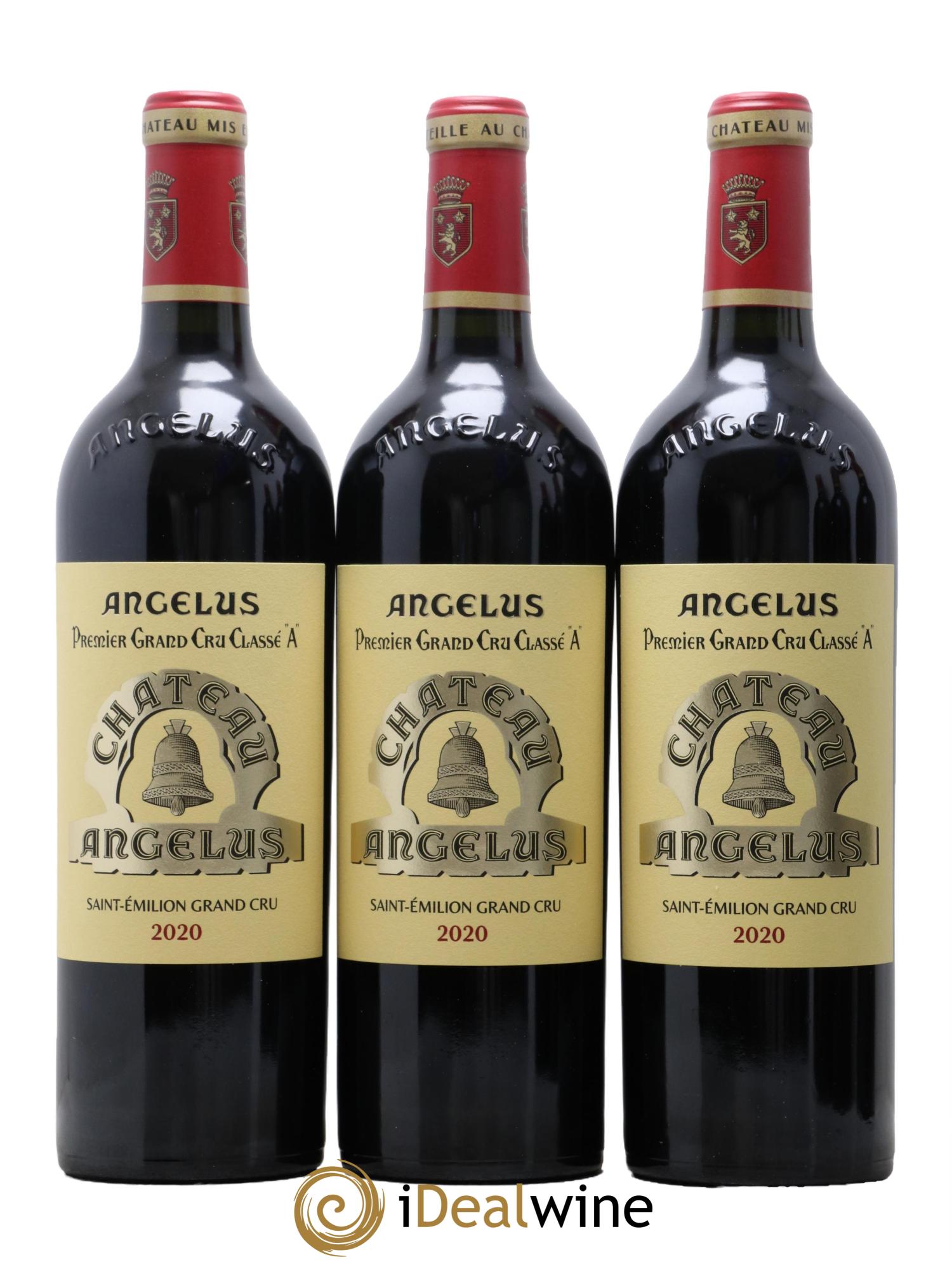 Château Angélus 1er Grand Cru Classé A 2020 - Lot of 6 bottles - 3