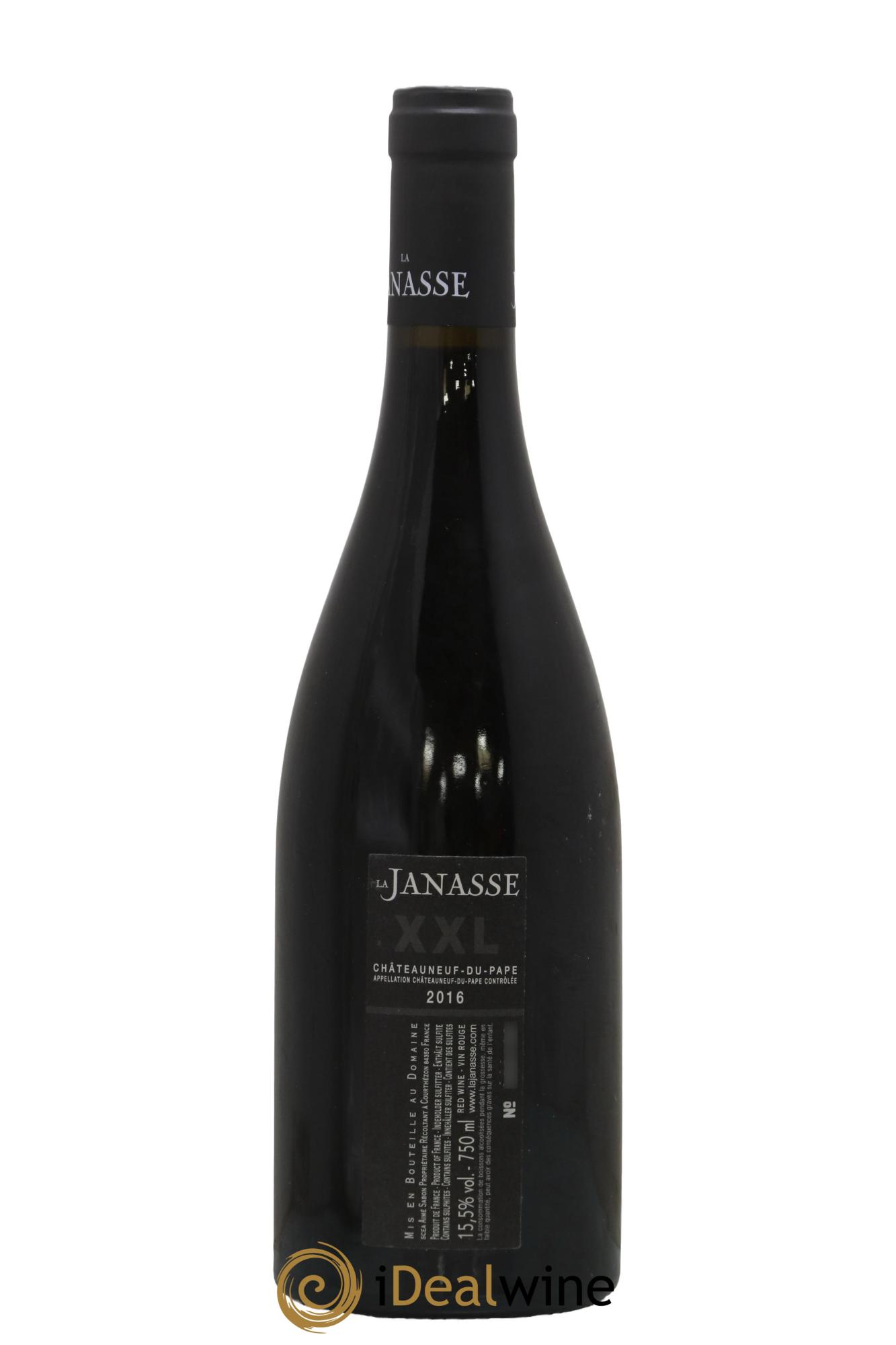 Châteauneuf-du-Pape Cuvée XXL La Janasse (Domaine de) 2016 - Lot of 1 bottle - 1