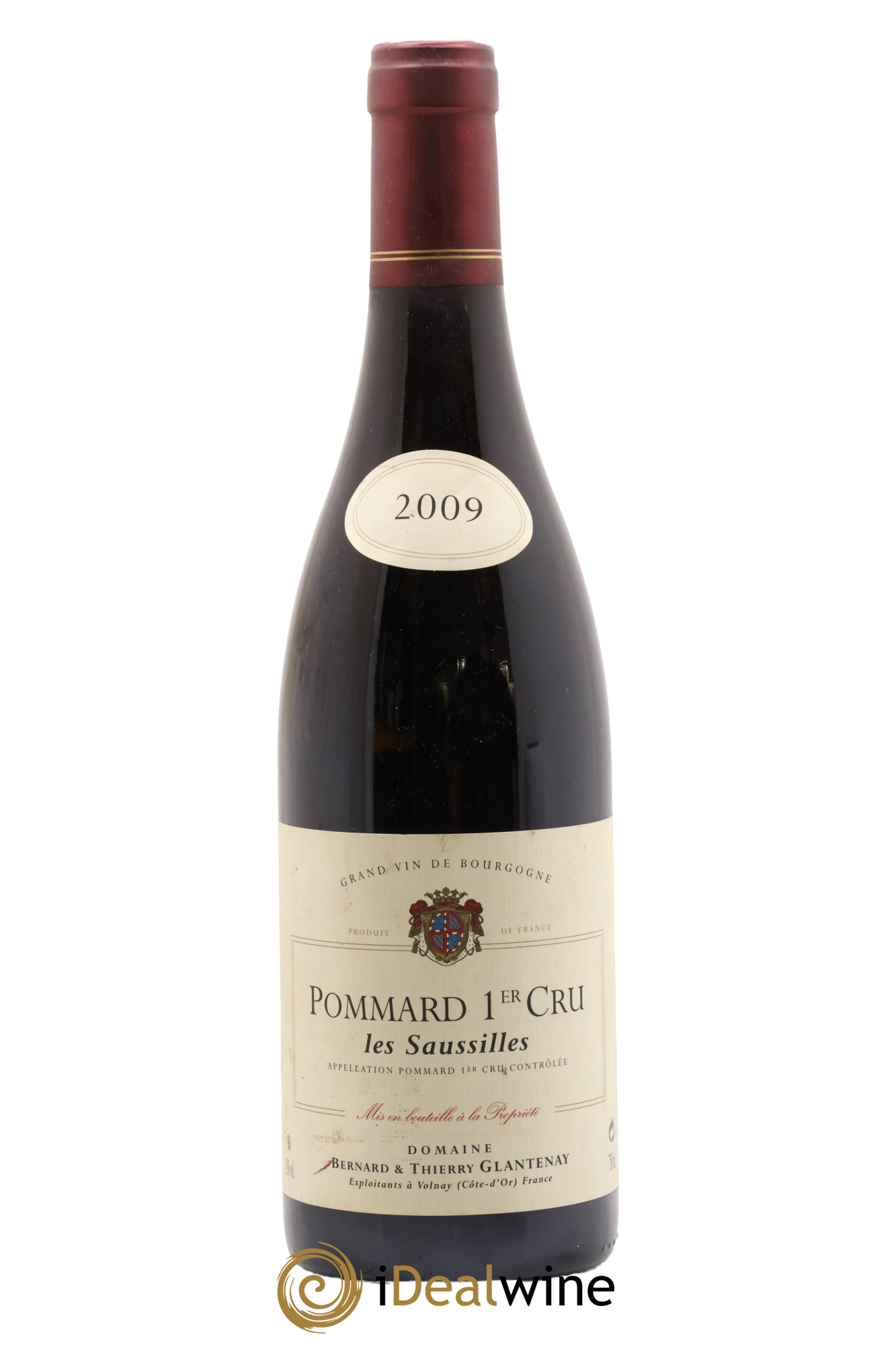 Pommard 1er Cru Les Saussilles Bernard et Thierry Glantenay (Domaine) 2009 - Lot de 1 bouteille - 0