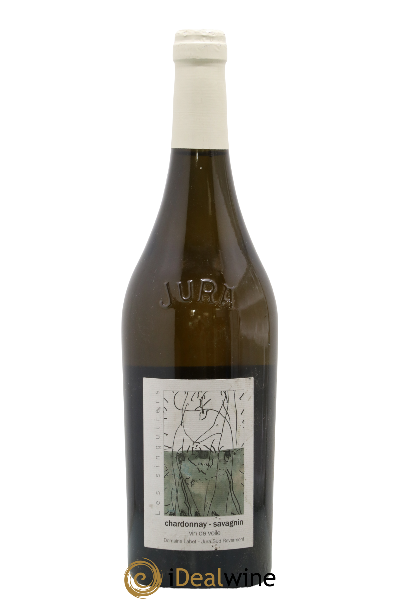 Côtes du Jura Vin de Voile Chardonnay-Savagnin cuvée de garde Romain - Julien - Charline Labet 2019 - Lot of 1 bottle - 0