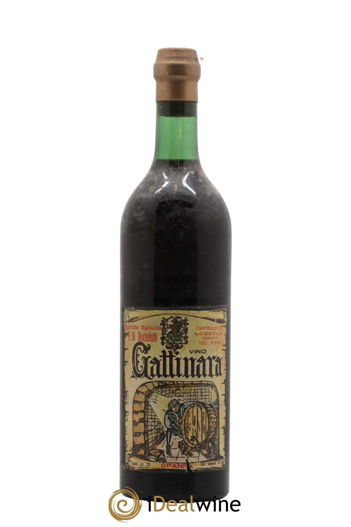 Gattinara DOCG Berteletti - Lot de 1 bouteille - 0