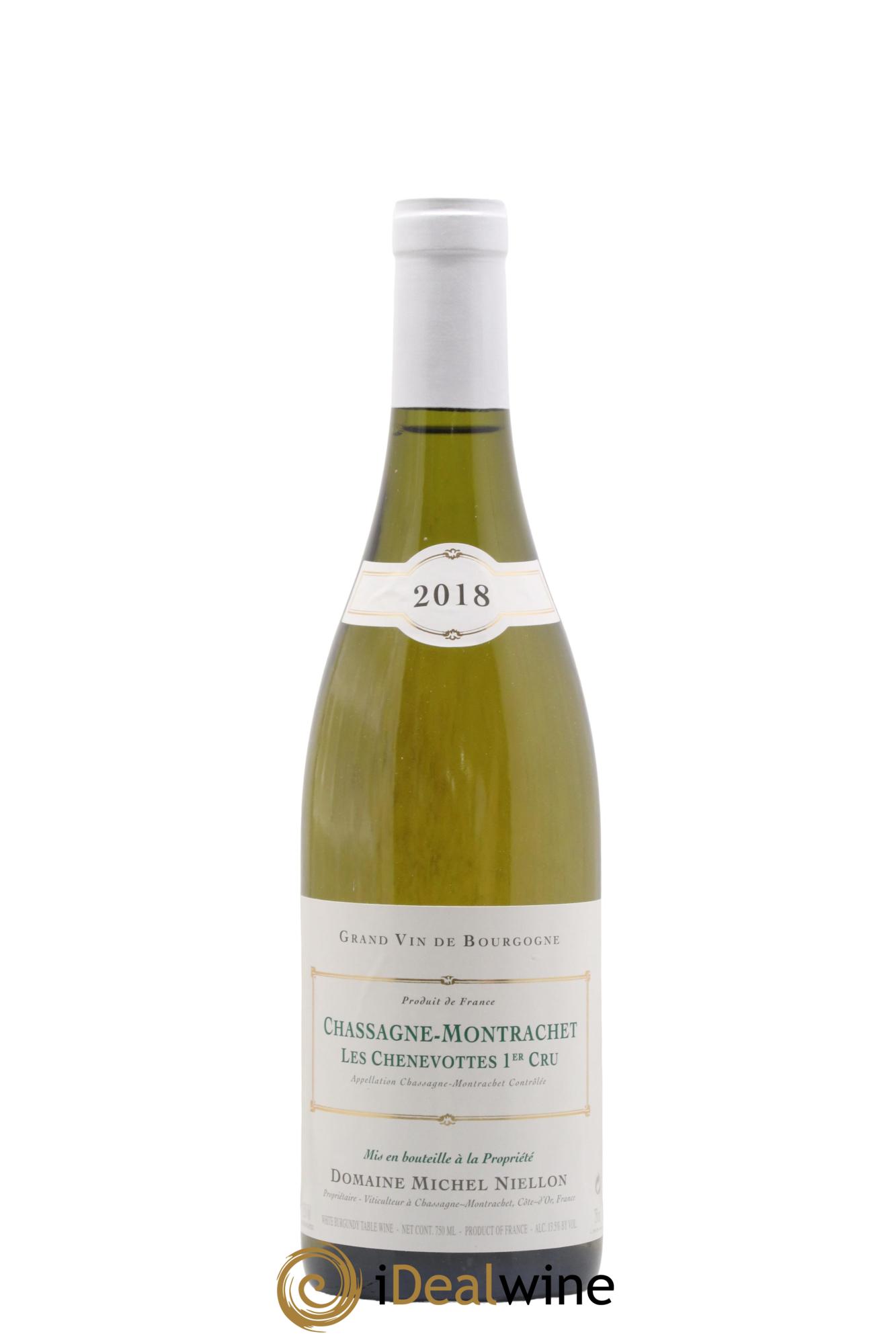 Chassagne-Montrachet 1er Cru Les Chenevottes Michel Niellon (Domaine) 2018 - Posten von 1 Flasche - 0