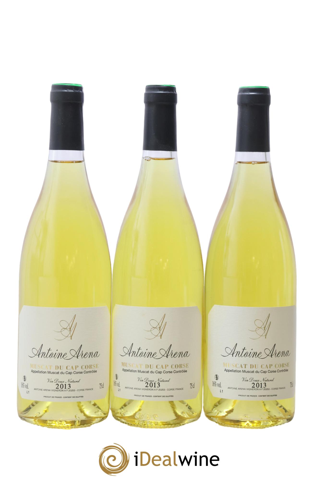 Muscat du Cap Corse Antoine Arena 2013 - Lotto di 3 bottiglie - 0