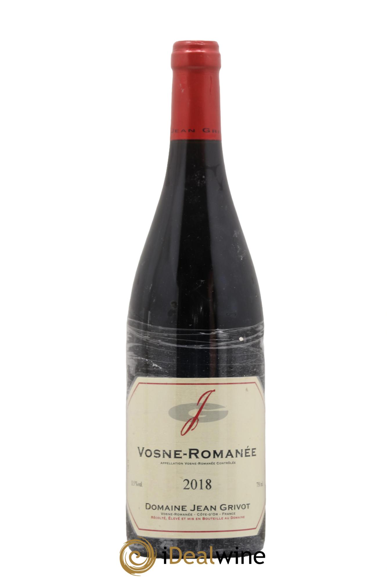 Vosne-Romanée Jean Grivot 2018 - Lot de 1 bouteille - 0