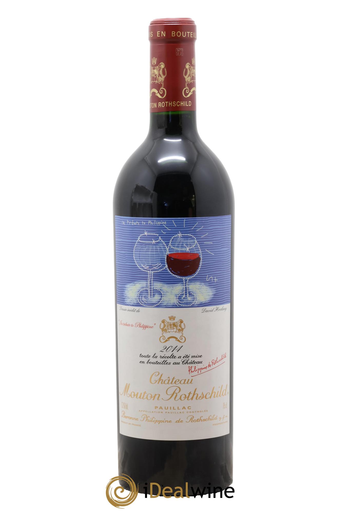 Château Mouton Rothschild 1er Grand Cru Classé 2014 - Lot de 1 bouteille - 1