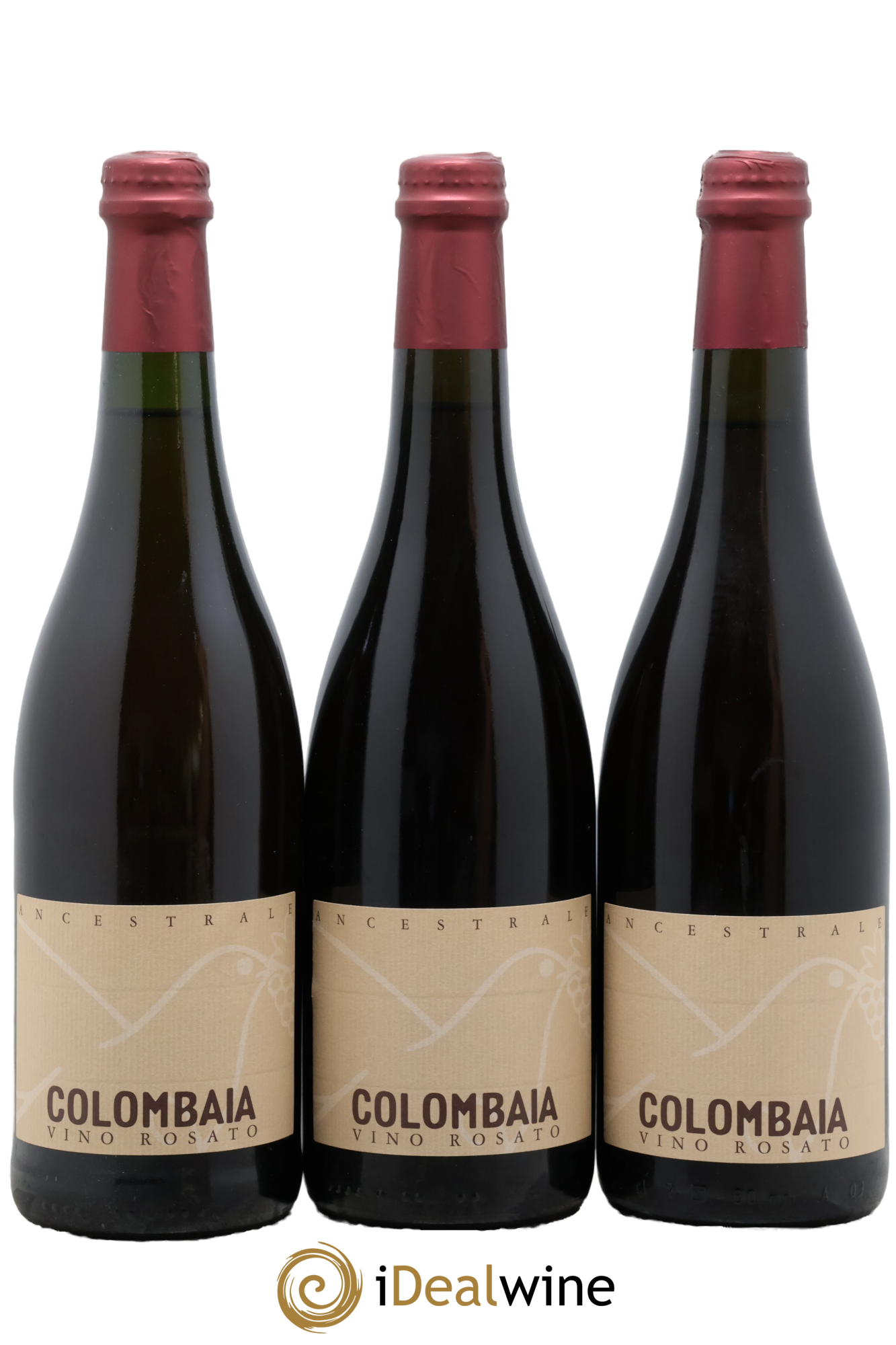 Italie Toscana IGT Ancestrale Rosato Colombaia 2014 - Lot of 3 bottles - 0