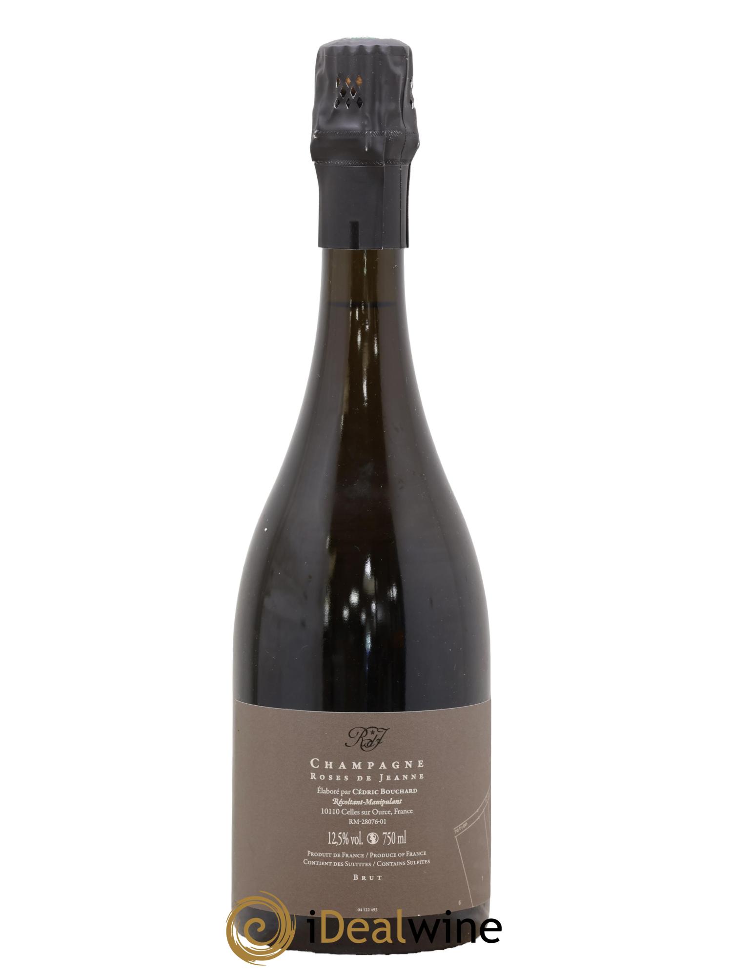 Roses de Jeanne Côte de Val Vilaine Blanc de Noirs Cédric Bouchard 2021 - Lot of 1 bottle - 1