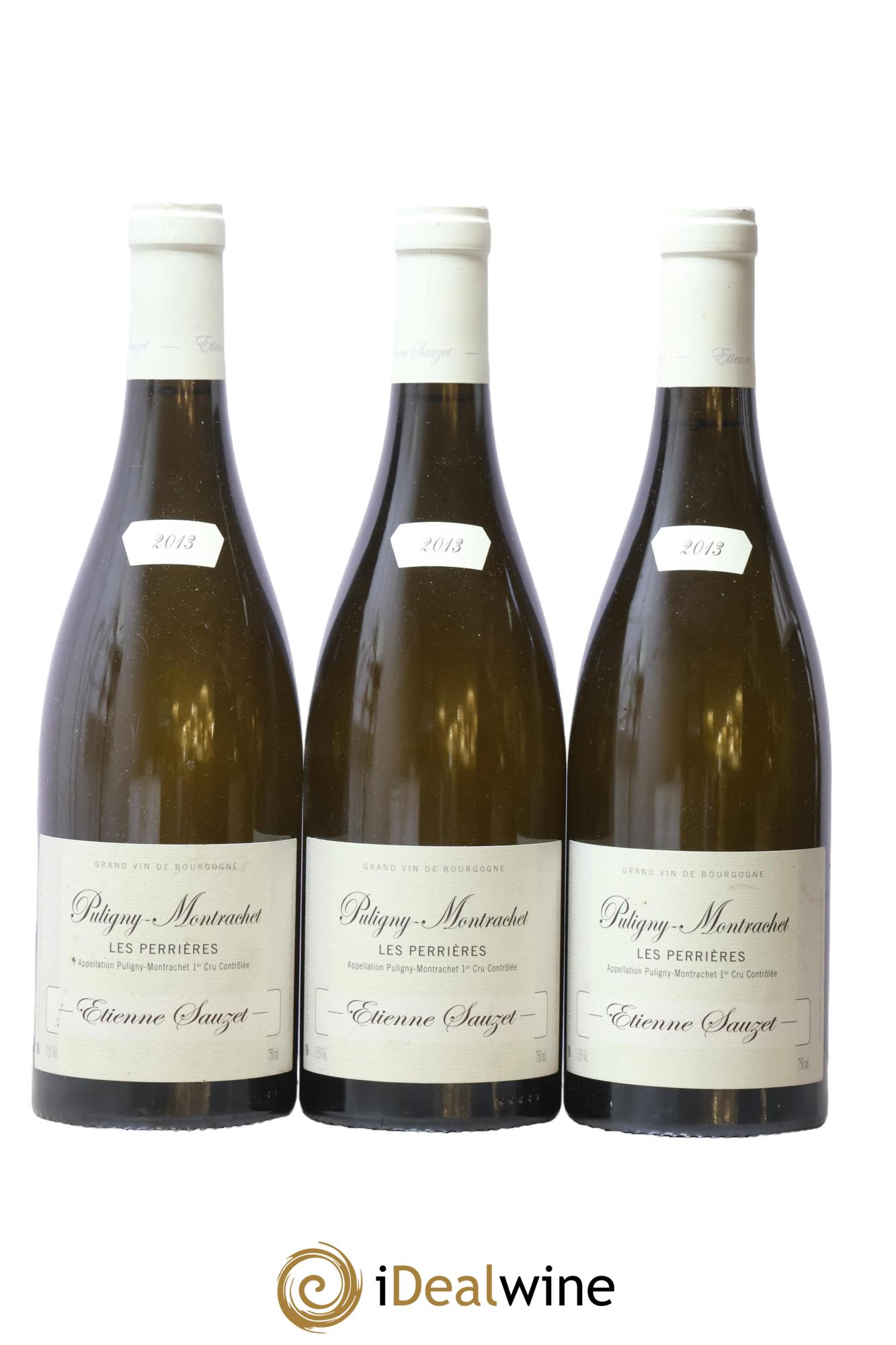 Puligny-Montrachet 1er Cru Les Perrières Etienne Sauzet 2013 - Lot de 3 bouteilles - 0