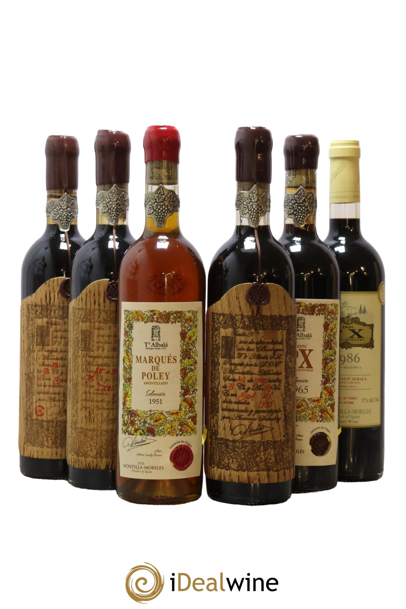 Montilla Moriles Mixed Case 6 Wines Toro Albala - Lot de 6 bouteilles - 0