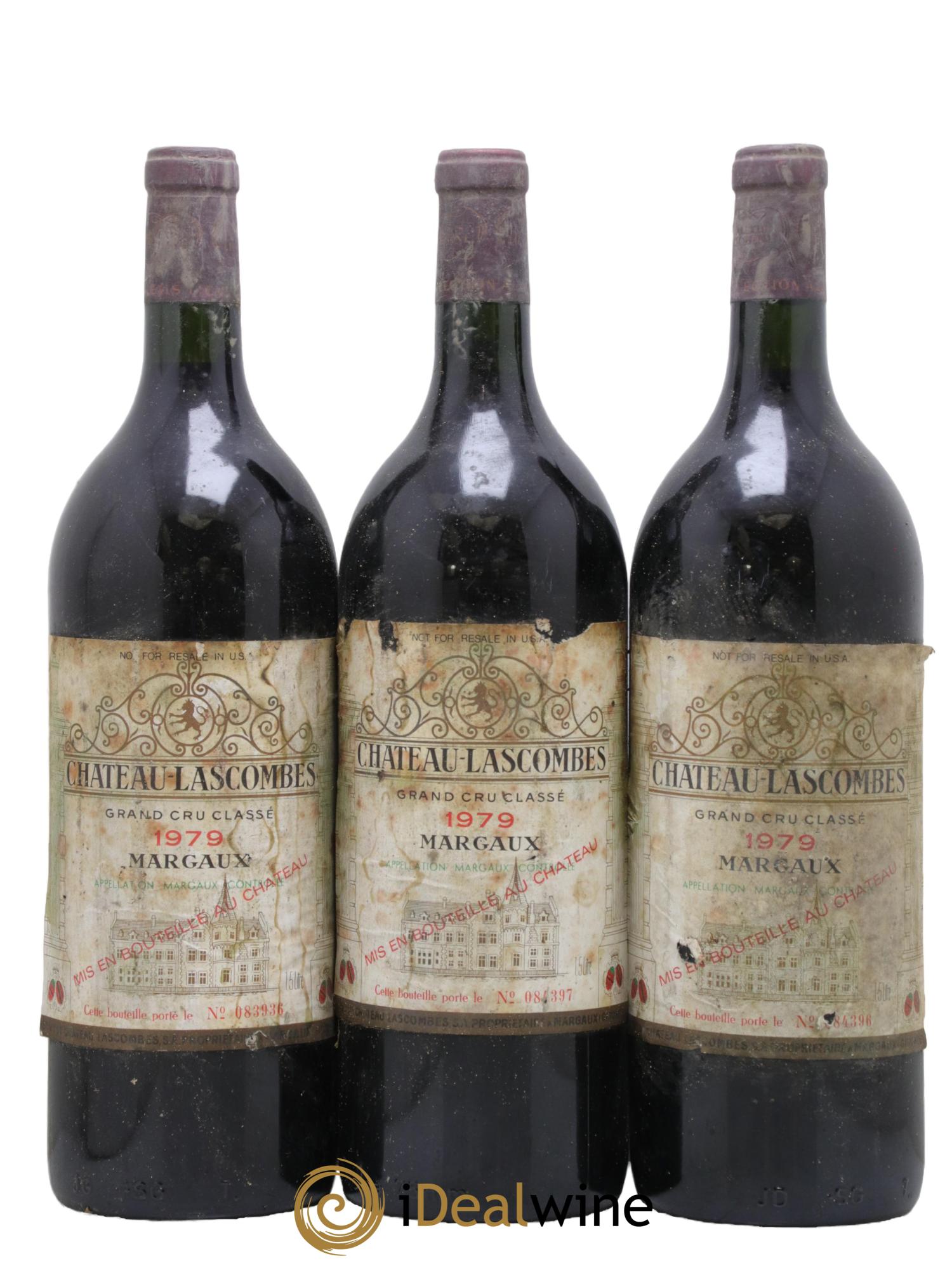 Château Lascombes 2ème Grand Cru Classé 1979 - Lotto di 3 magnum - 0