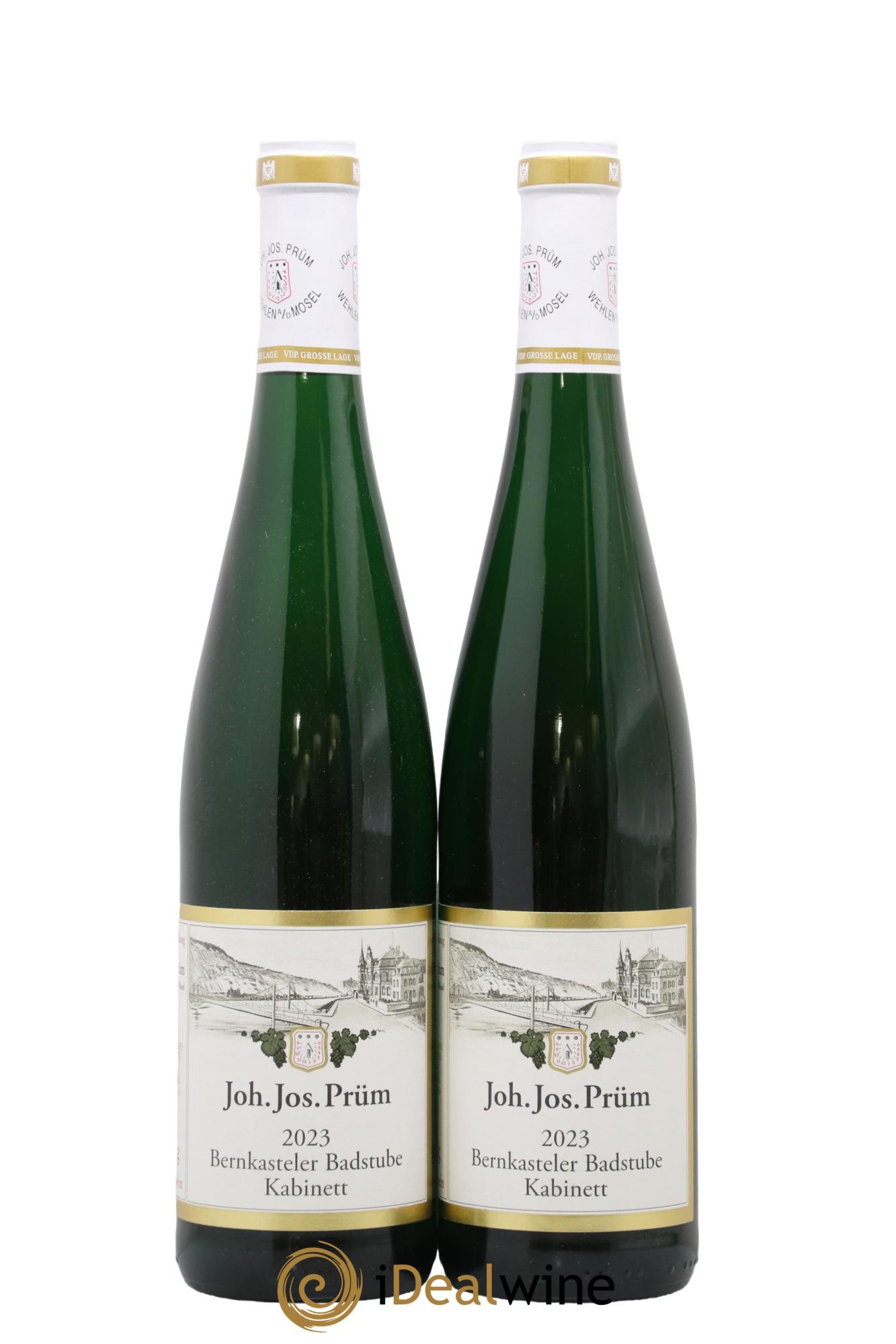 Riesling Joh. Jos. Prum Bernkasteler Badstube Kabinett 2023 - Lot of 2 bottles - 0