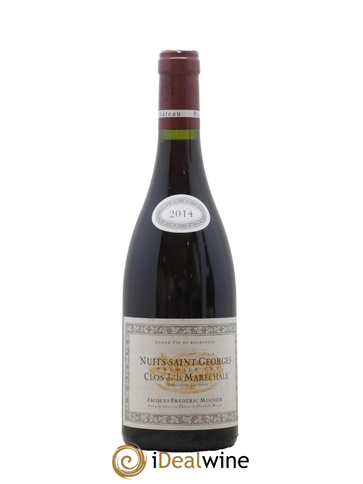 Nuits-Saint-Georges 1er Cru Clos de La Maréchale Jacques-Frédéric Mugnier 2014 - Lot de 1 bouteille - 0