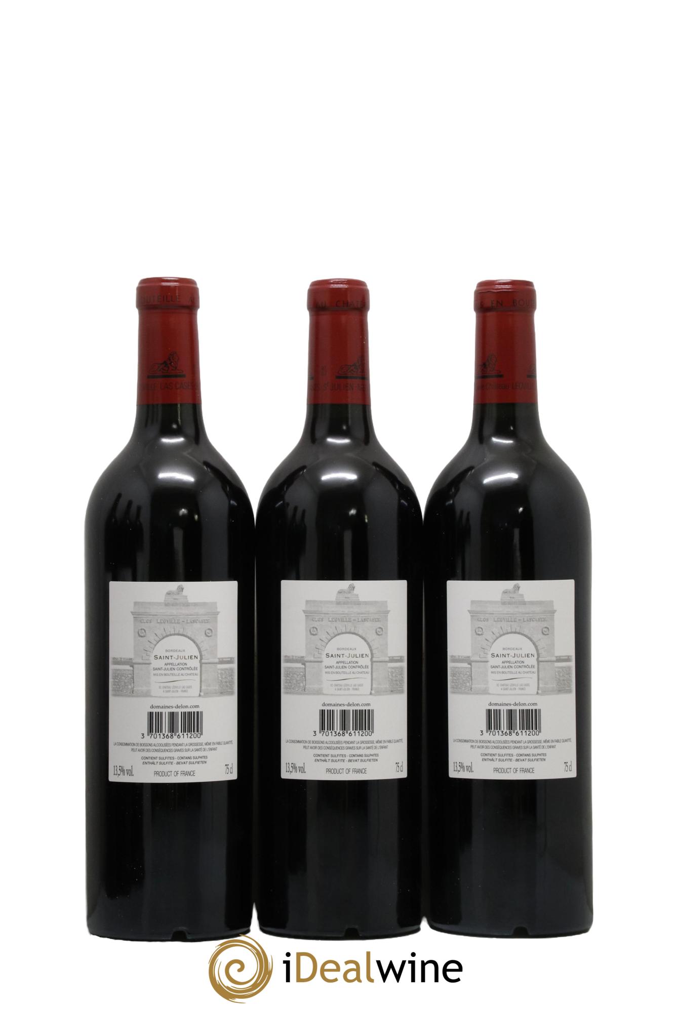Château Léoville Las Cases 2ème Grand Cru Classé 2020 - Lot de 12 bouteilles - 6