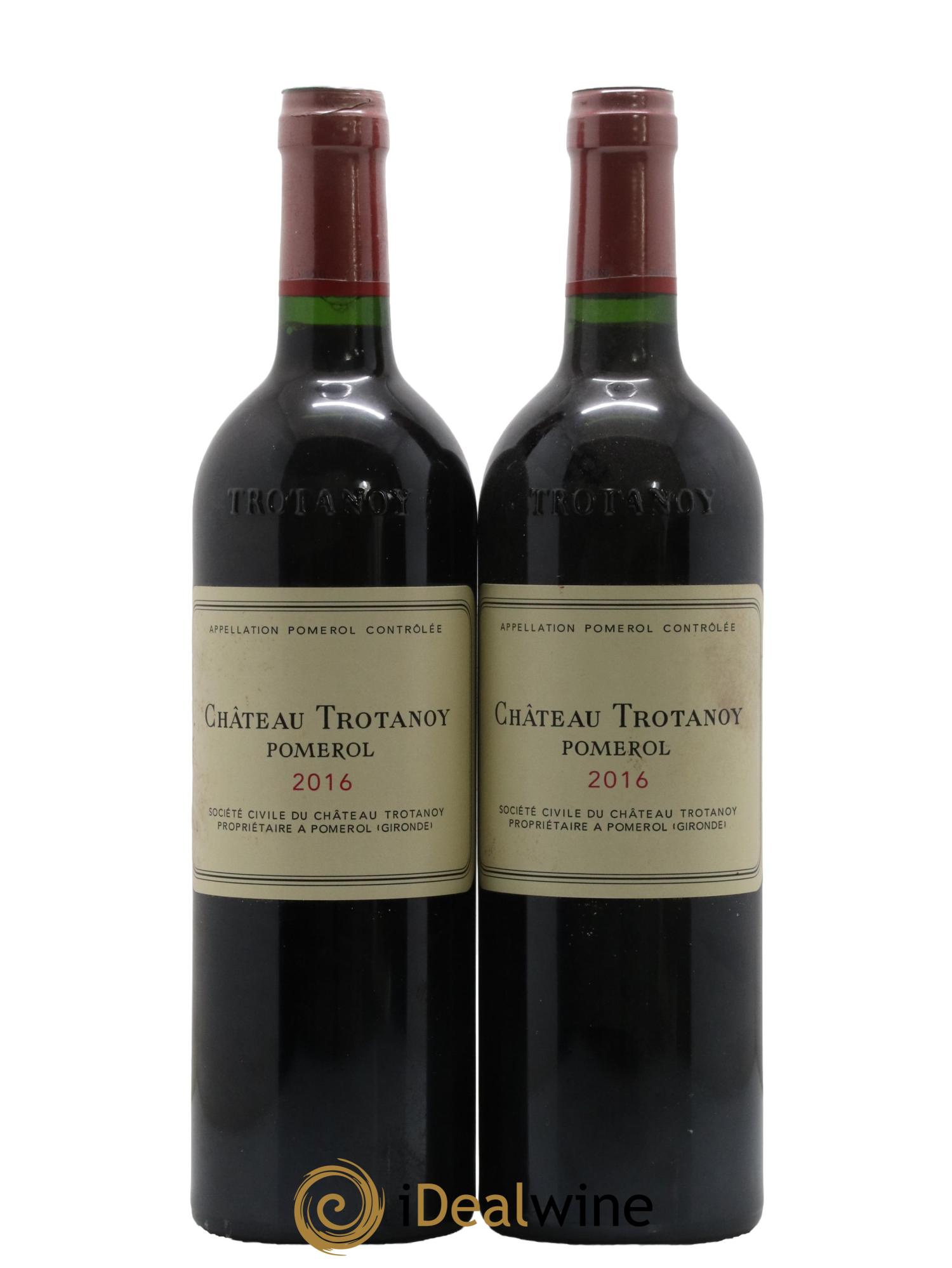 Château Trotanoy 2016 - Posten von 2 Flaschen - 0